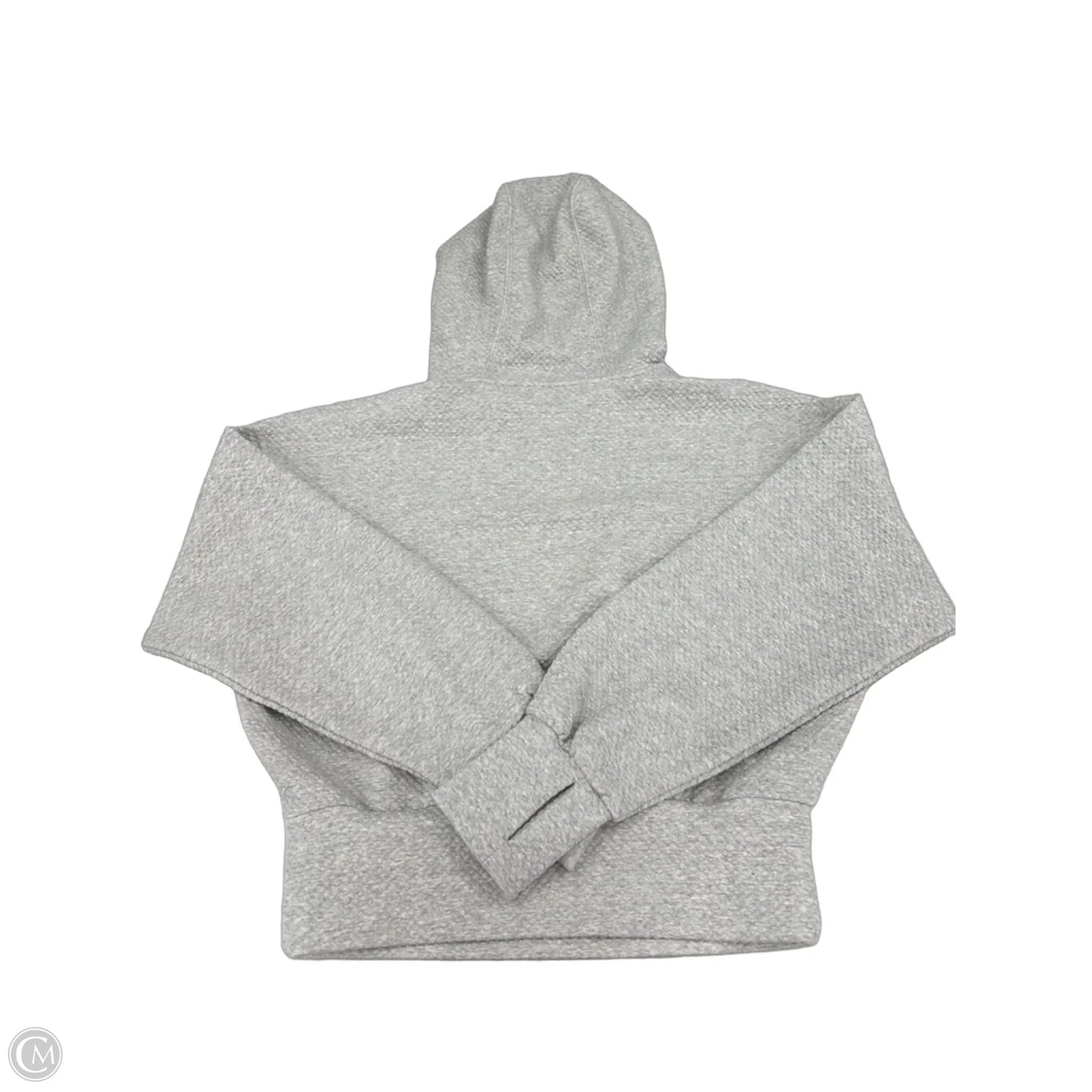 Athletic Sweatshirt Hoodie By Old Navy In Grey, Size: S