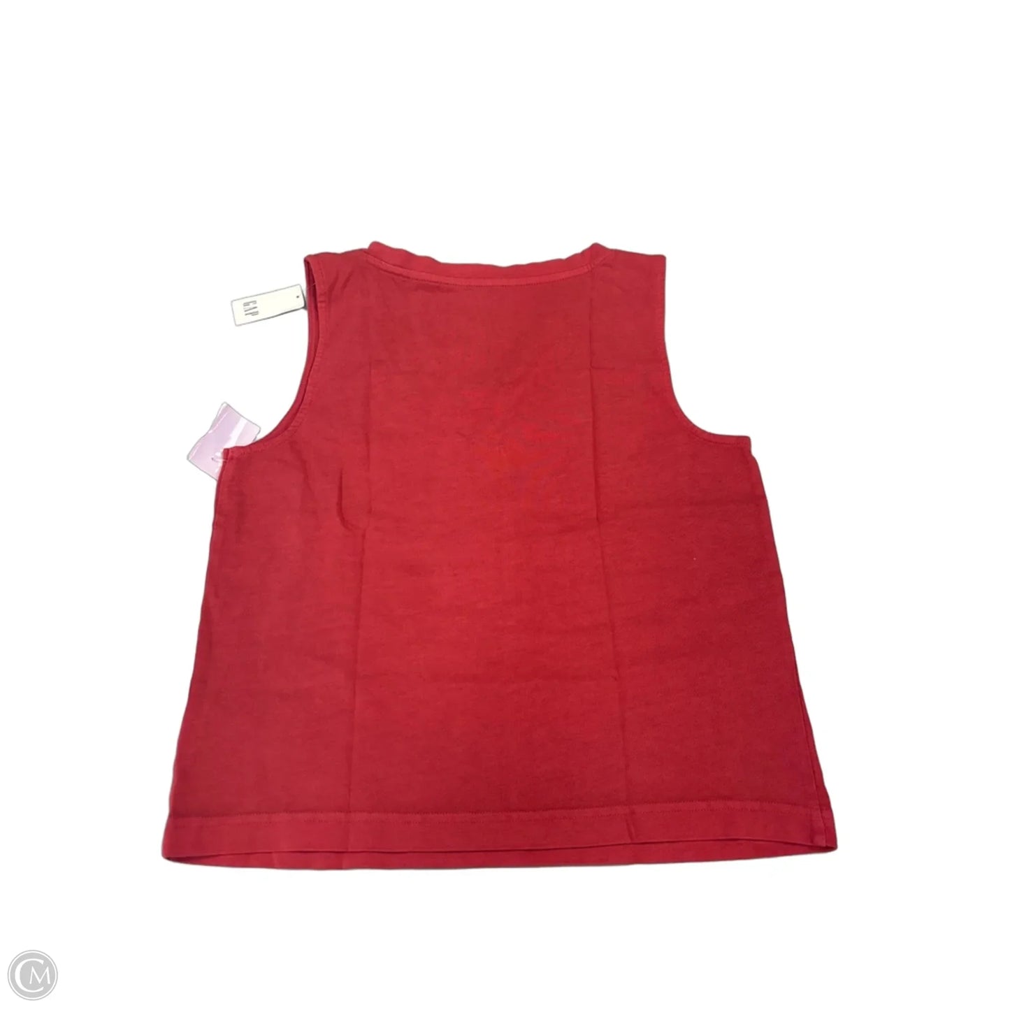 Tank Top By Gap In Red, Size: S