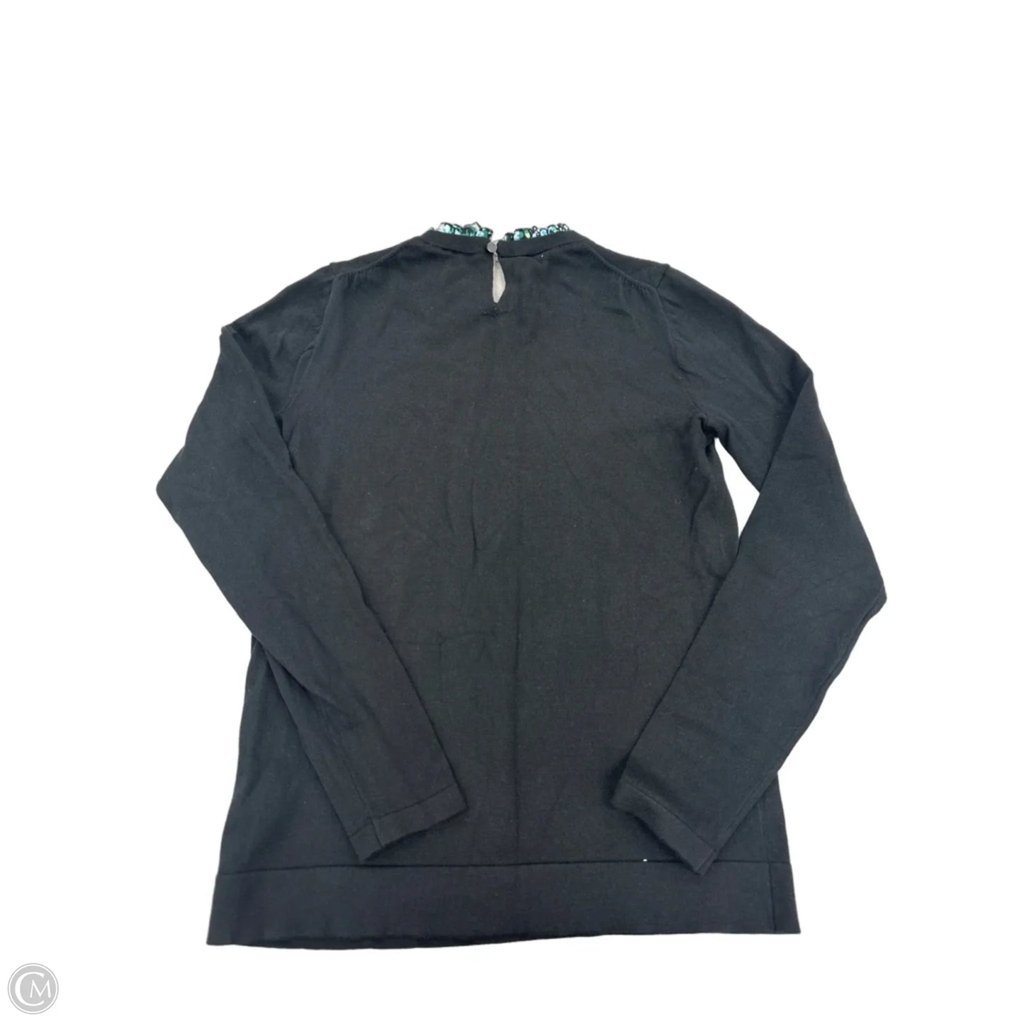 Top Long Sleeve By J. Crew In Black, Size: S