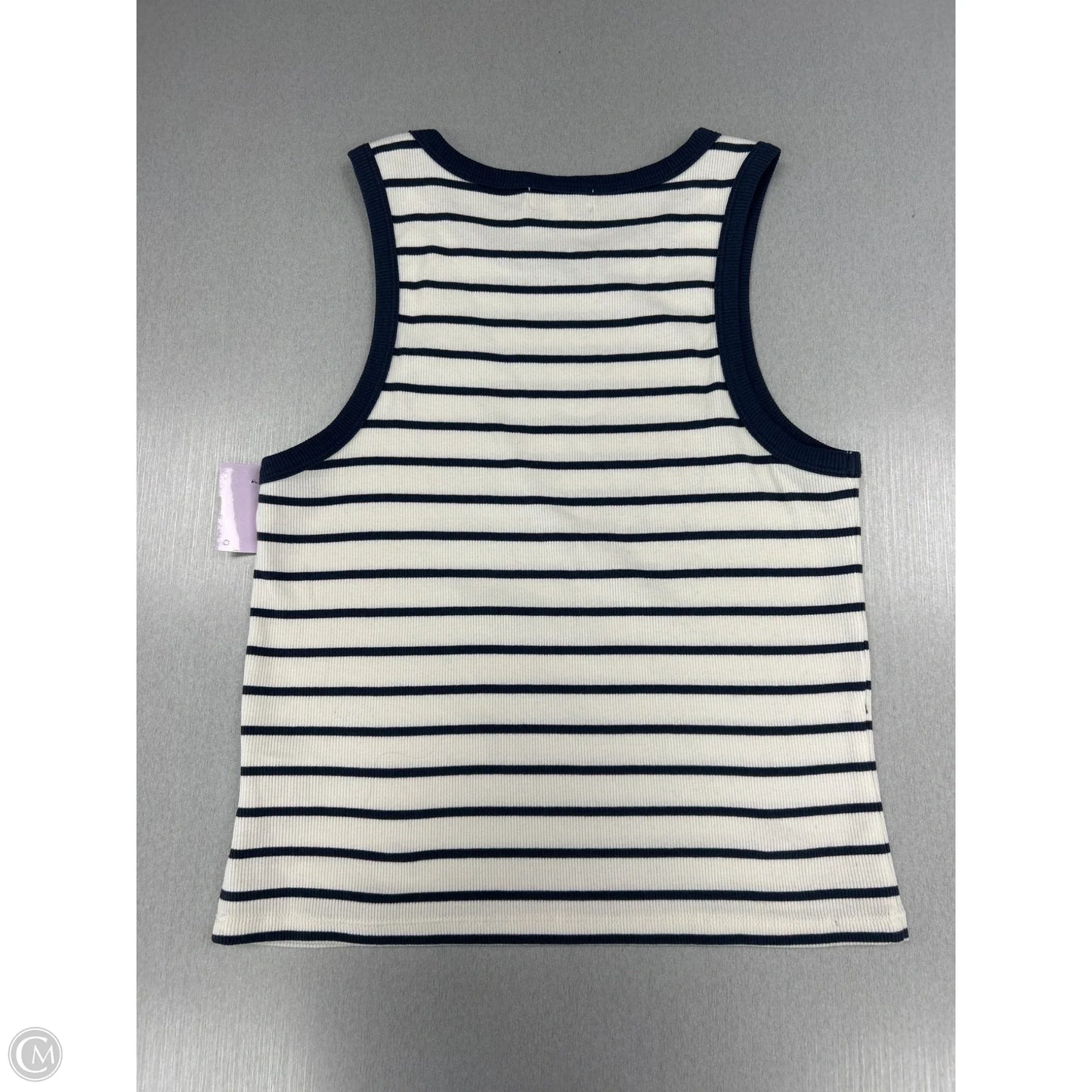 Tank Top By Z Supply In Blue & White, Size: L