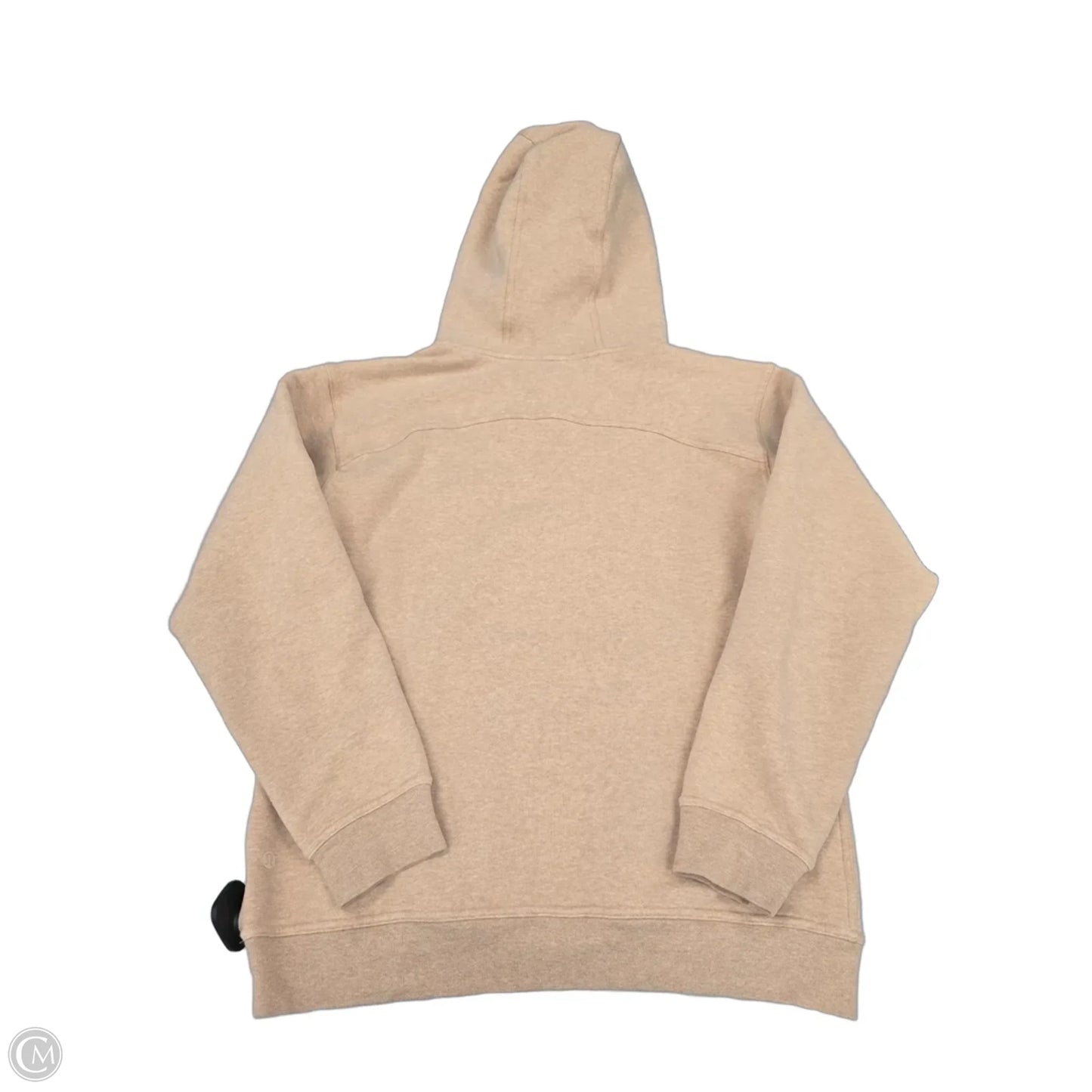 Sweatshirt Hoodie By Lululemon In Tan, Size: S