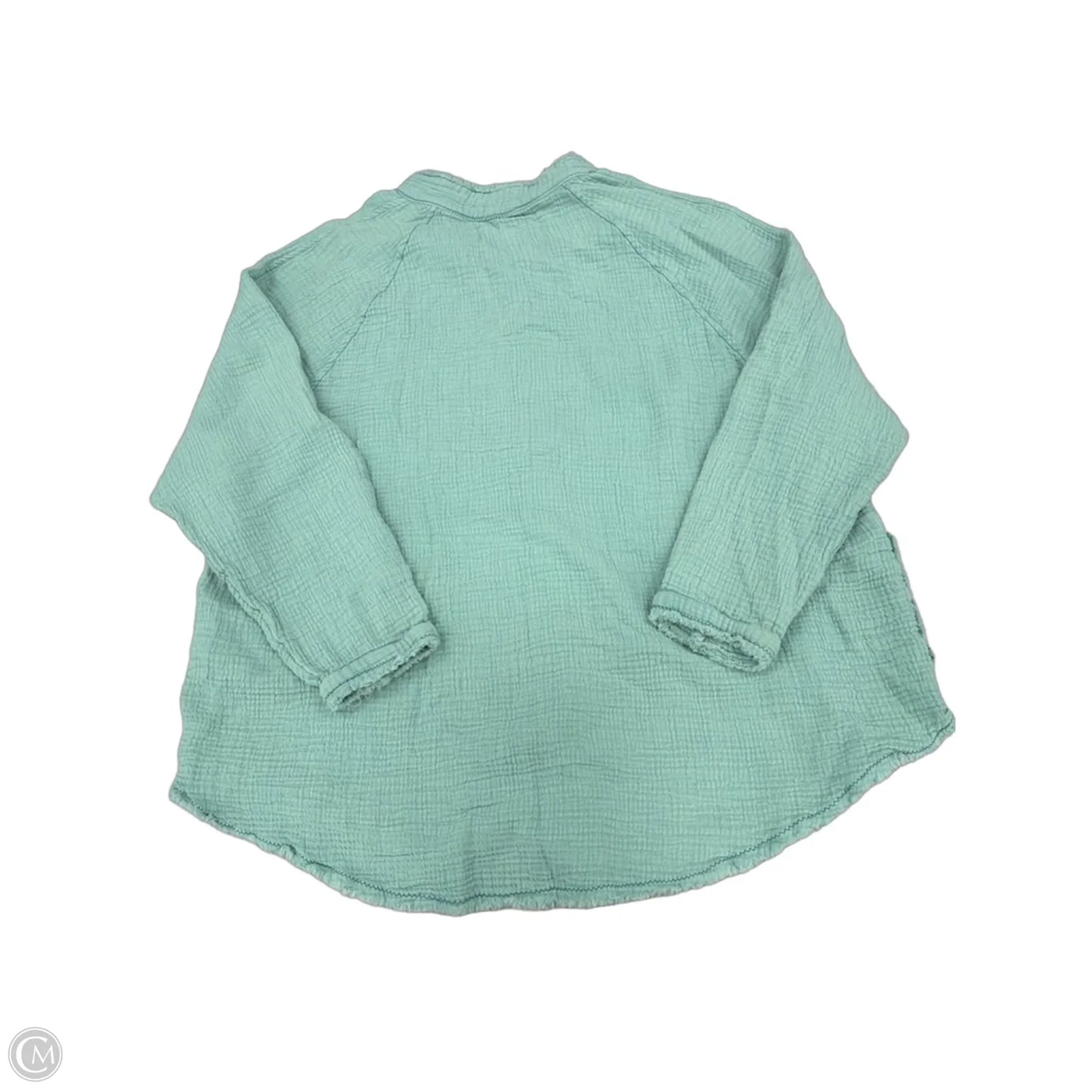 Top Long Sleeve By We The Free In Teal, Size: S