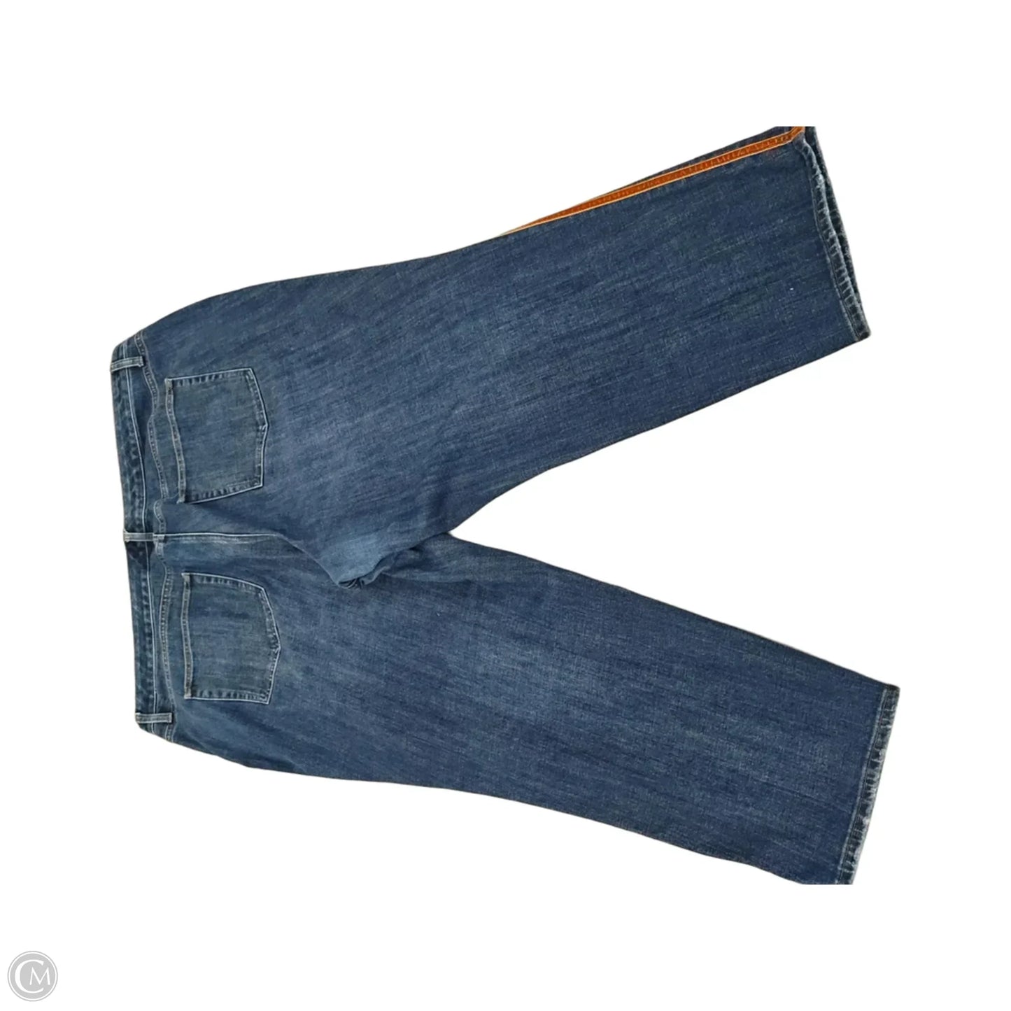 Jeans Straight By Talbots In Blue Denim, Size: 22w