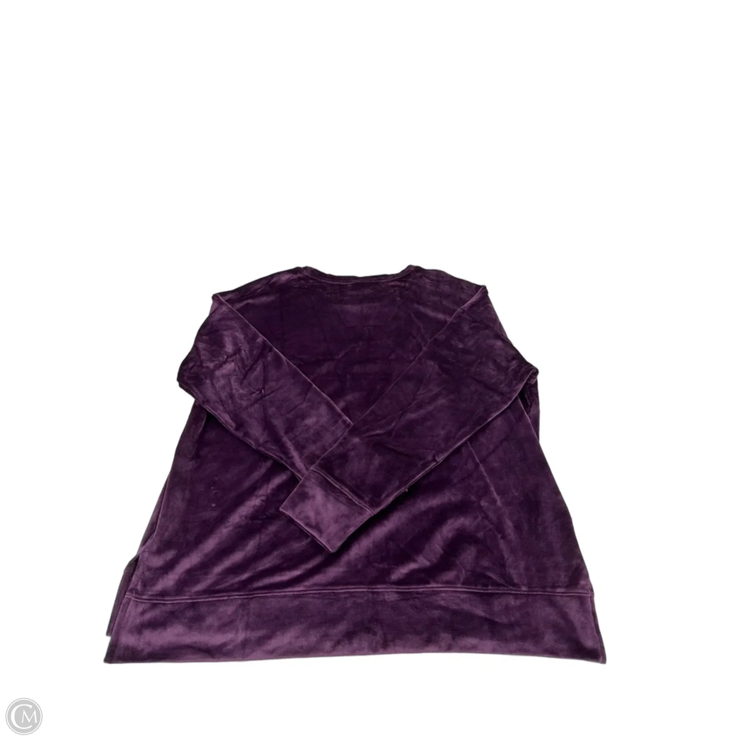 Top Long Sleeve By 32 Degrees In Purple, Size: L