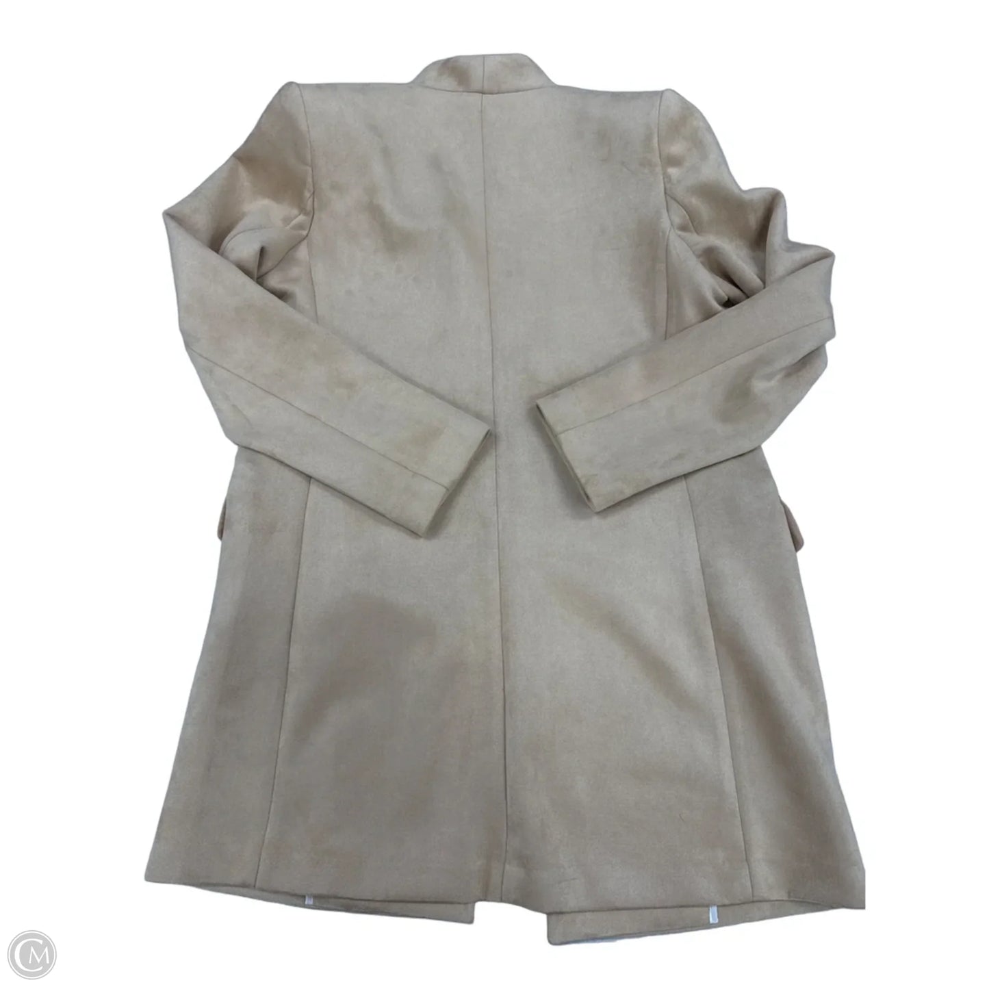 Blazer By Calvin Klein In Tan, Size: M