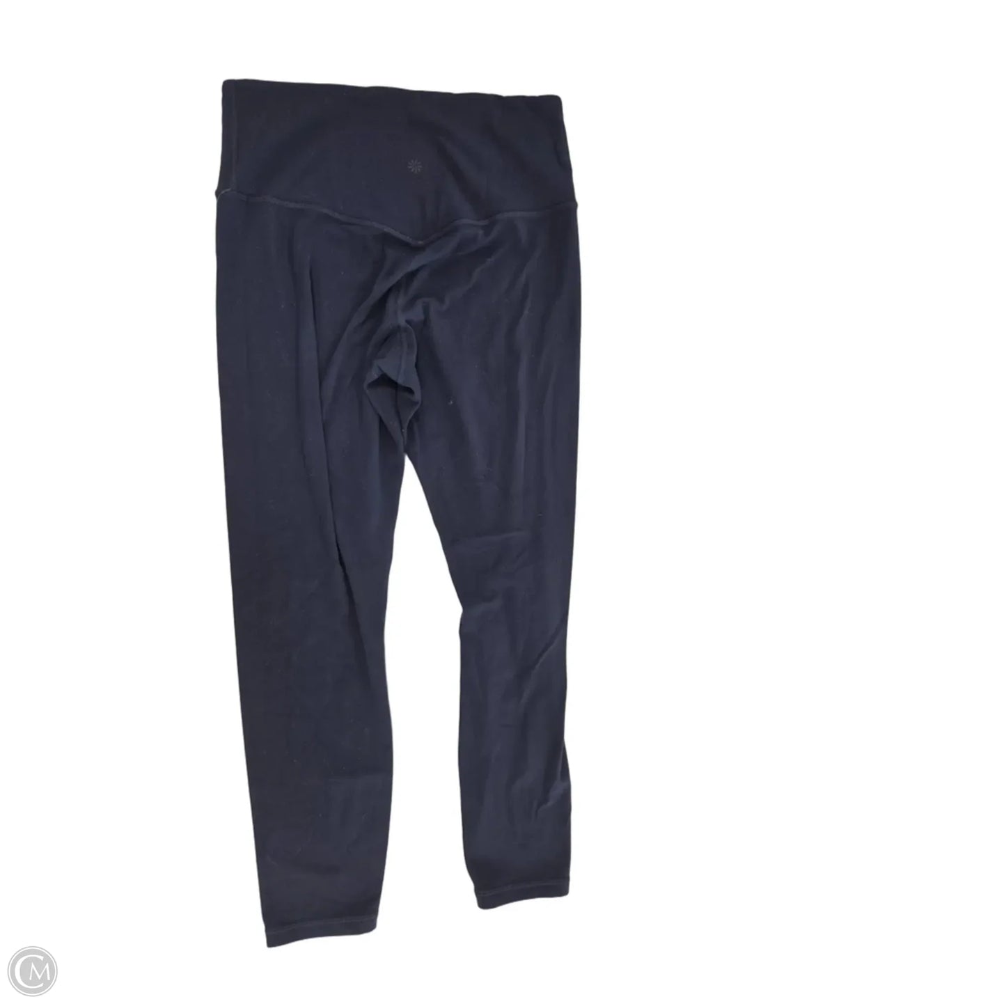 Athletic Leggings By Athleta In Navy, Size: M