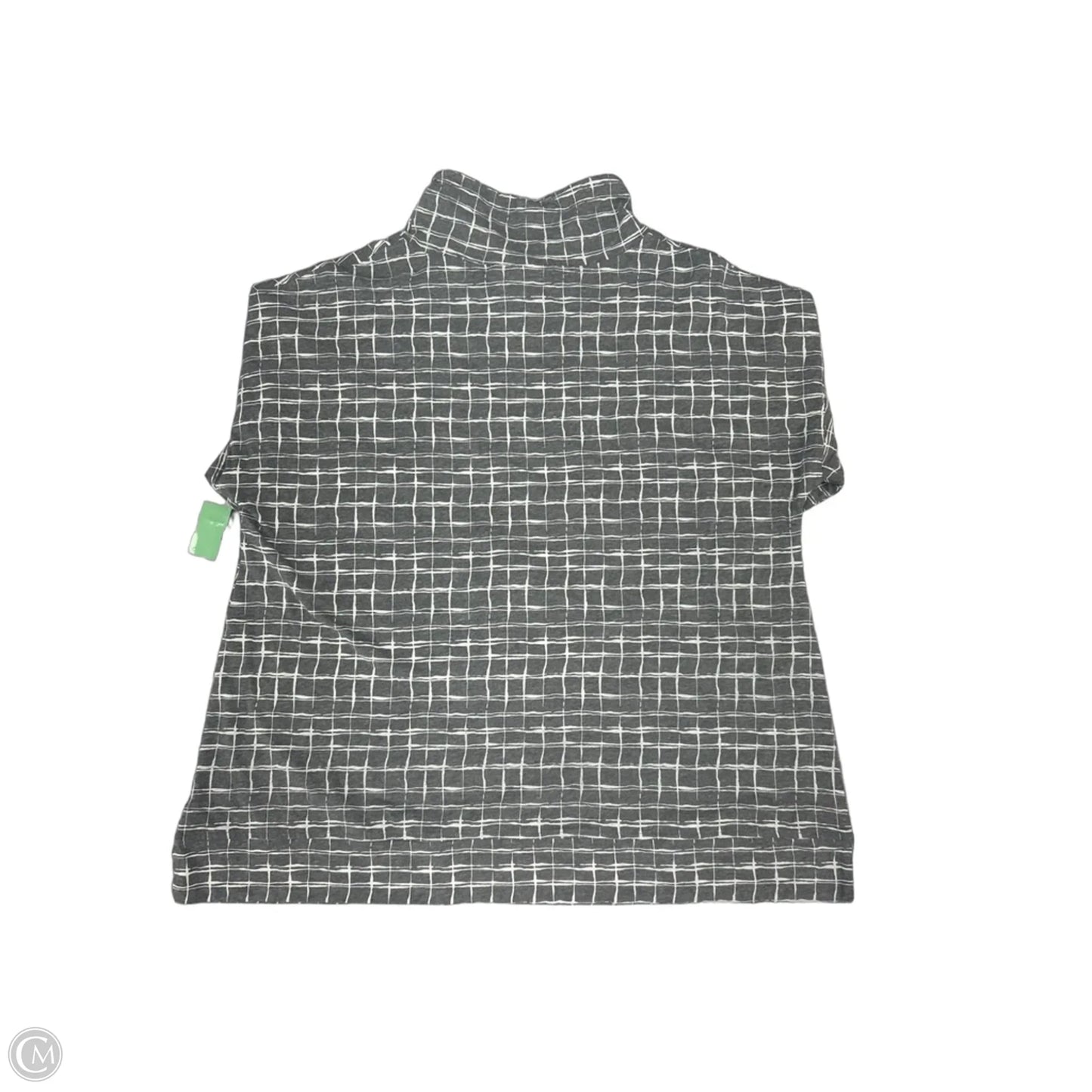 Top Long Sleeve By Cme In Grey, Size: Xl