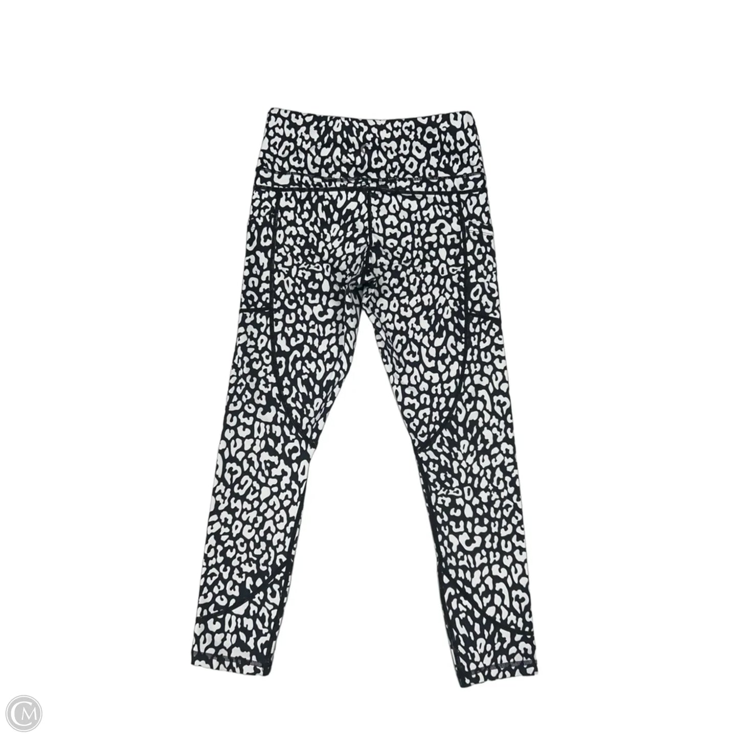 Athletic Leggings By Zyia In Animal Print, Size: S
