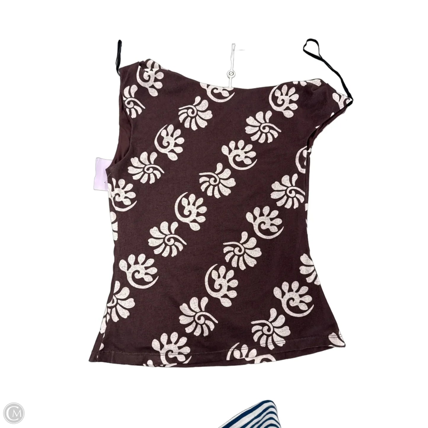 Top Sleeveless By Cmc In Brown, Size: S