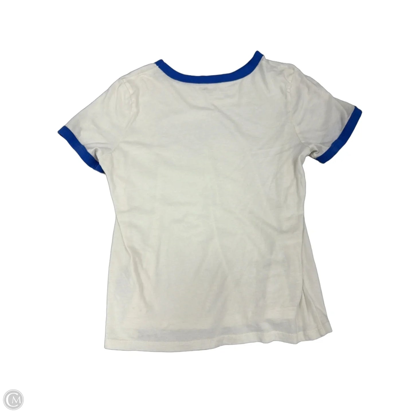 Top Short Sleeve Basic By Old Navy In Cream, Size: Xs