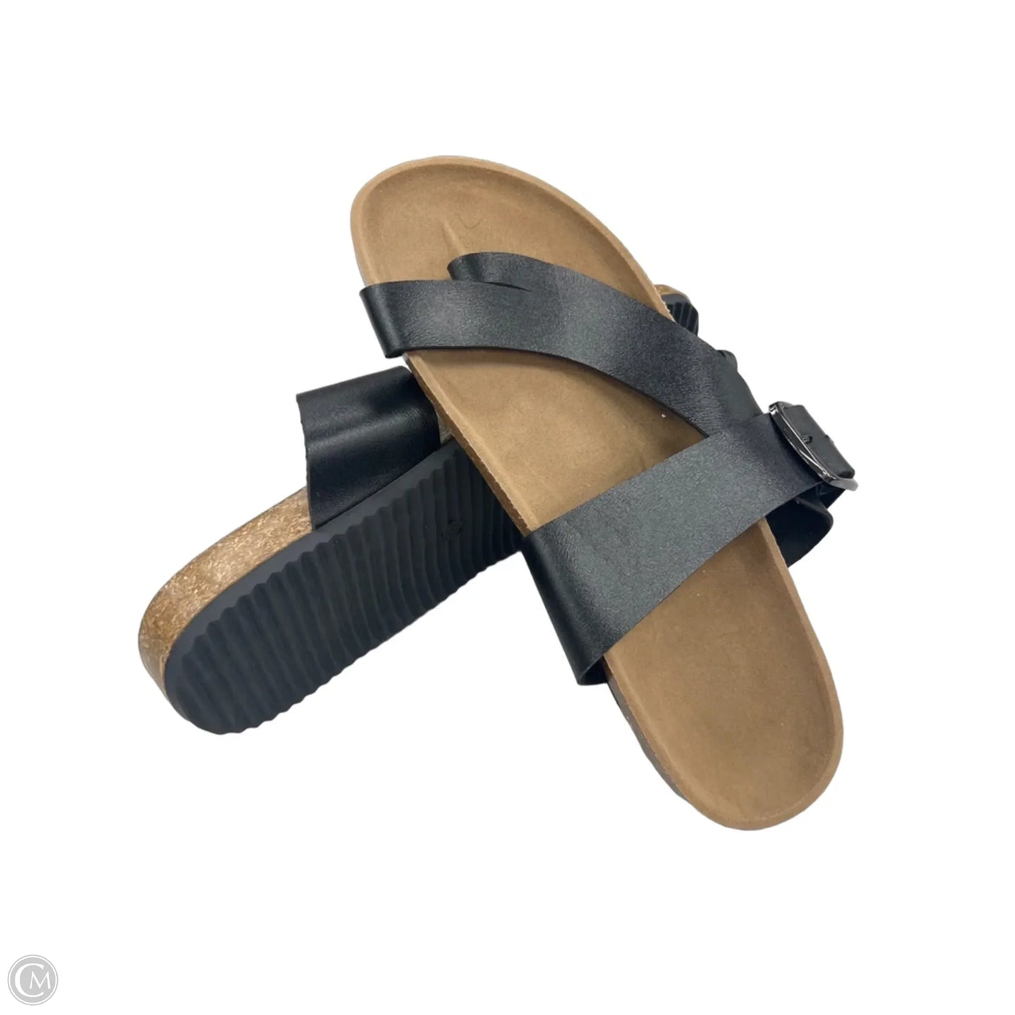 Sandals Flats By Cme In Black, Size: 9