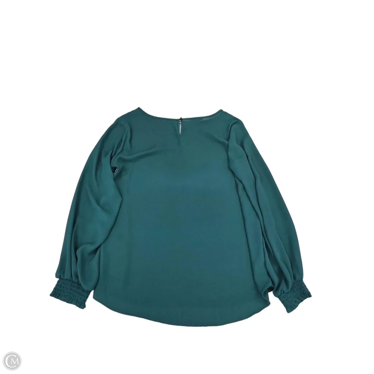 Top Long Sleeve By Apt 9 In Green, Size: Xl