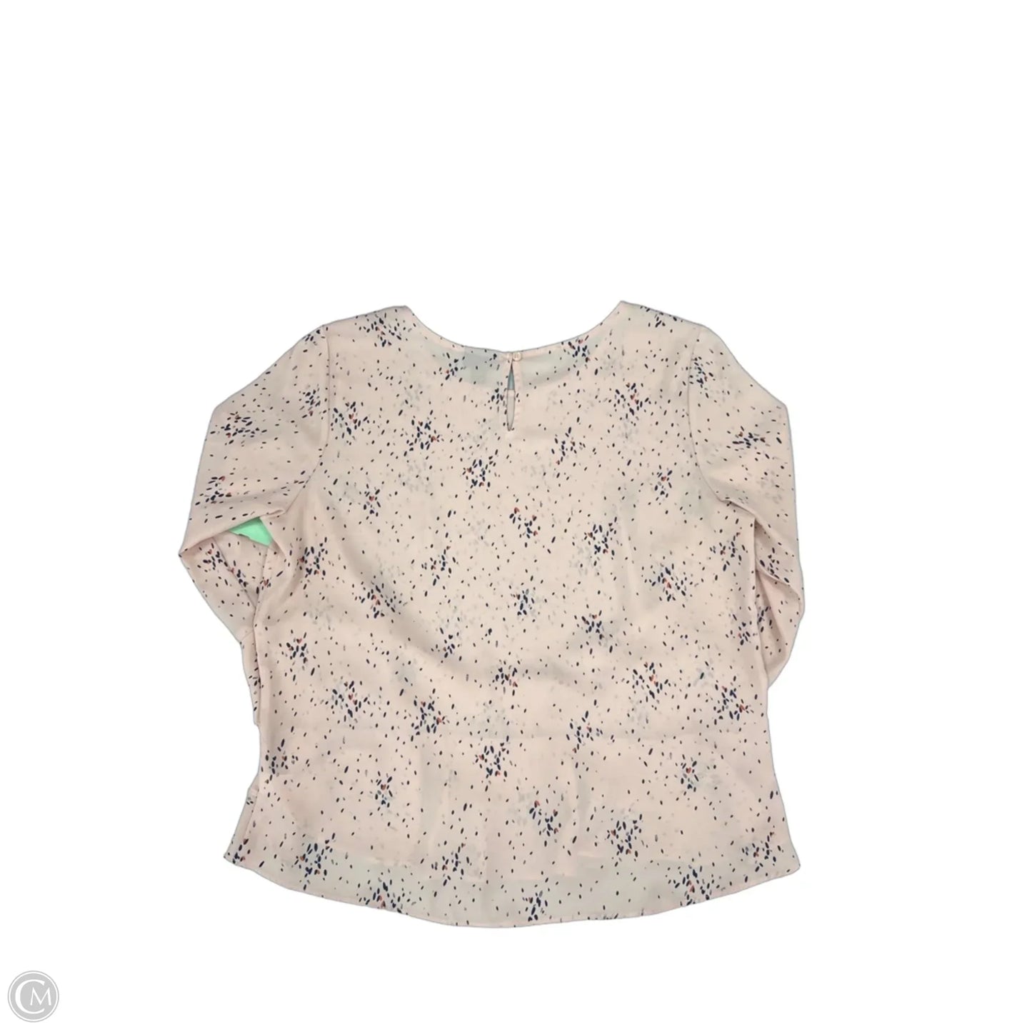 Top Long Sleeve By Ana In Pink, Size: L