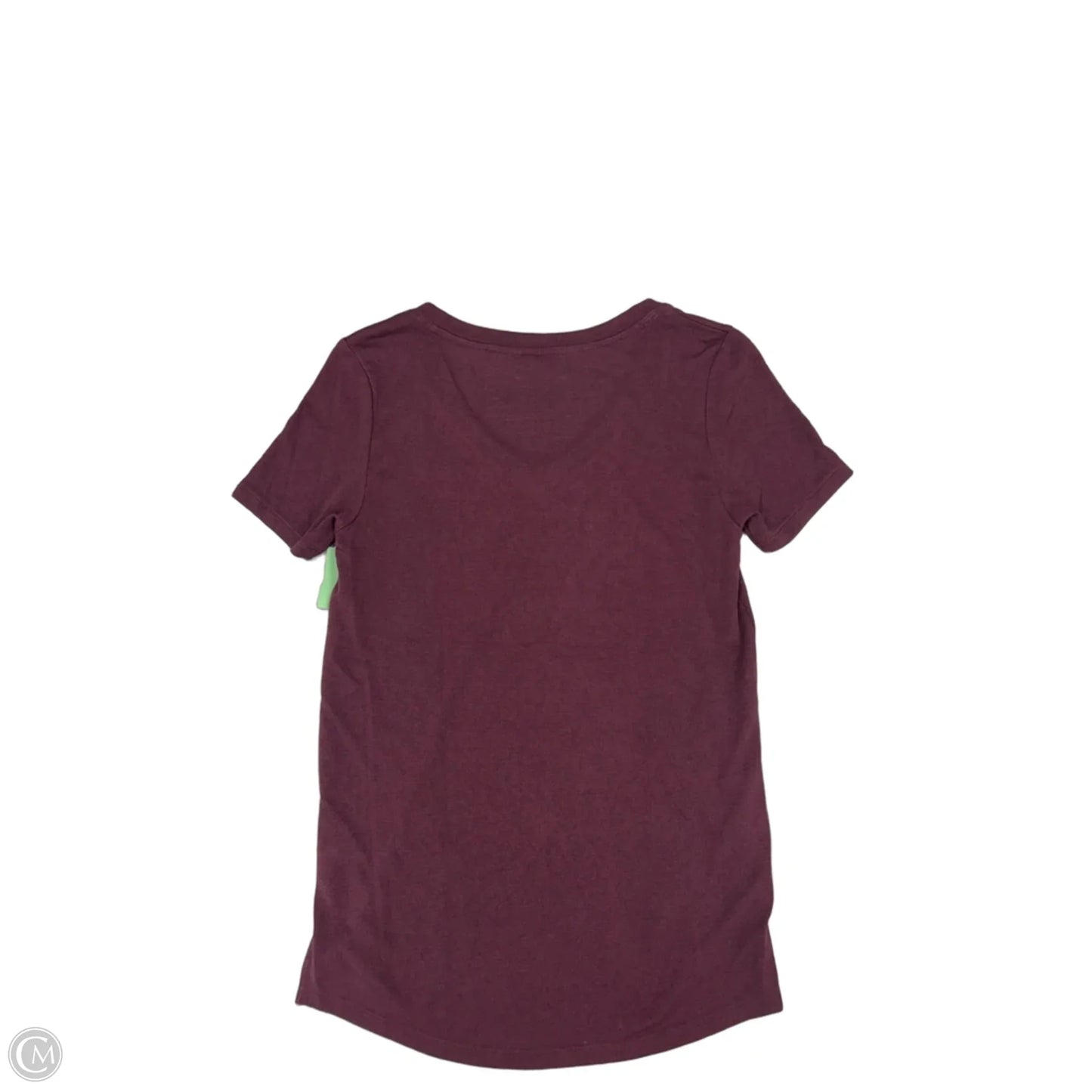 Athletic Top Short Sleeve By Athleta In Purple, Size: Xxs