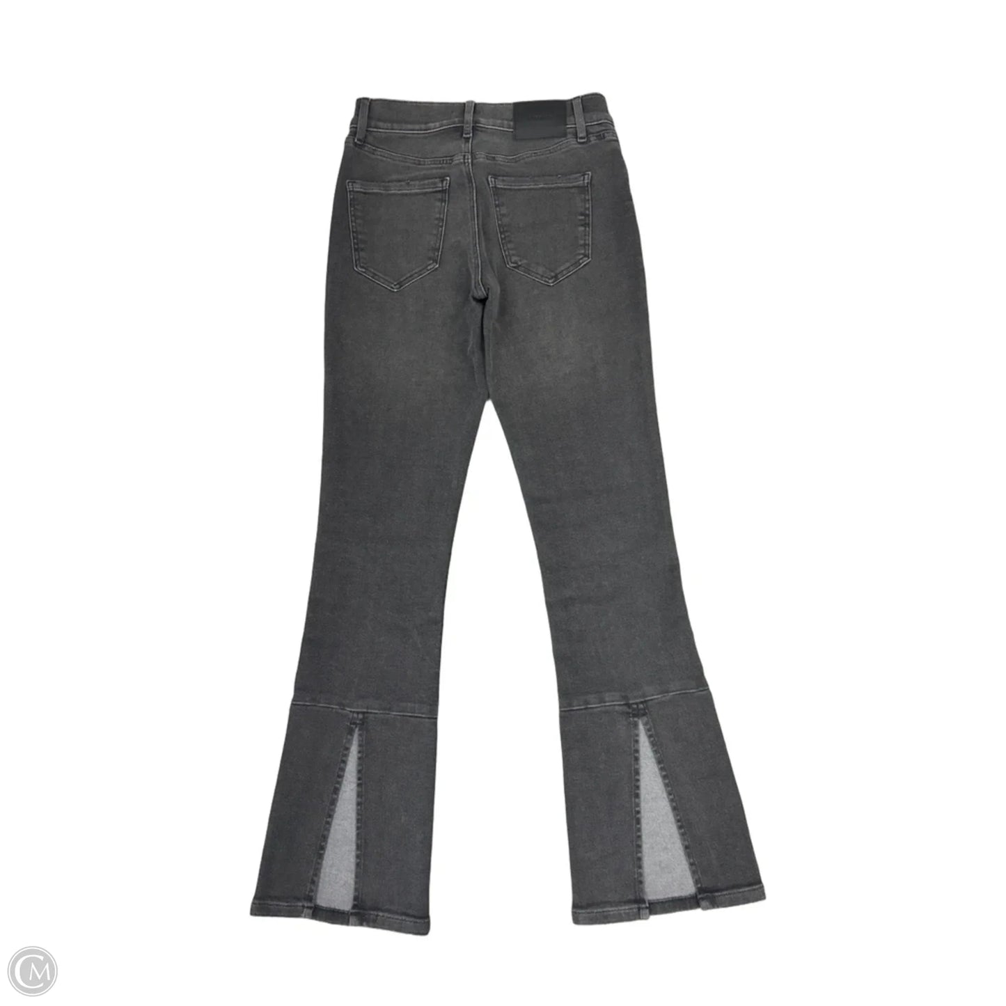 Jeans Flared By Express In Black Denim, Size: 2