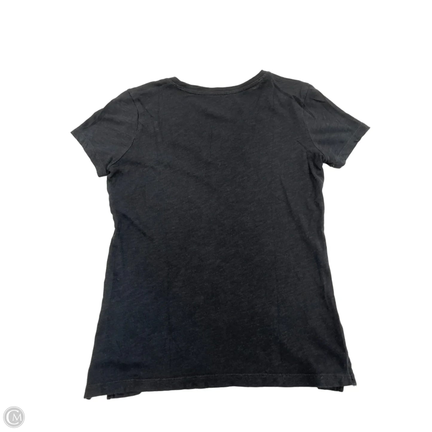 Top Short Sleeve By Madewell In Black, Size: Xxs