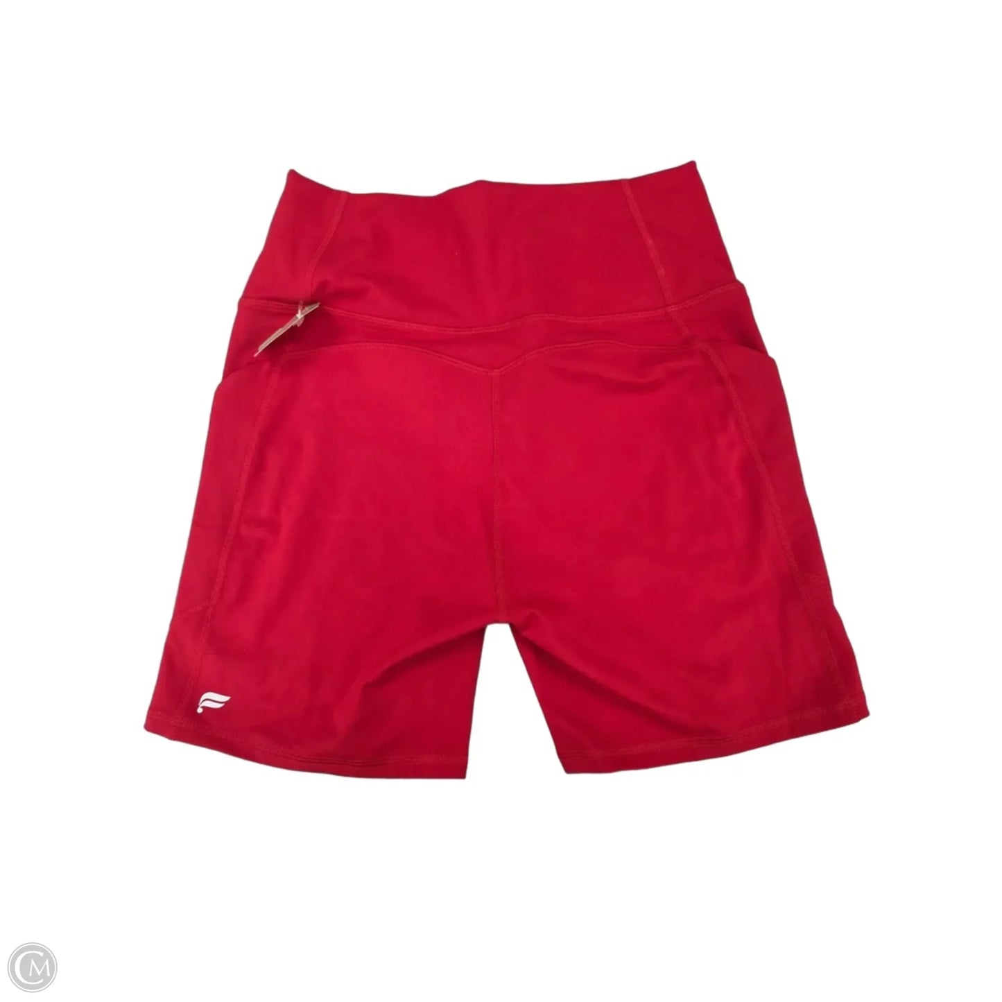 Athletic Shorts By Fabletics In Red, Size: L