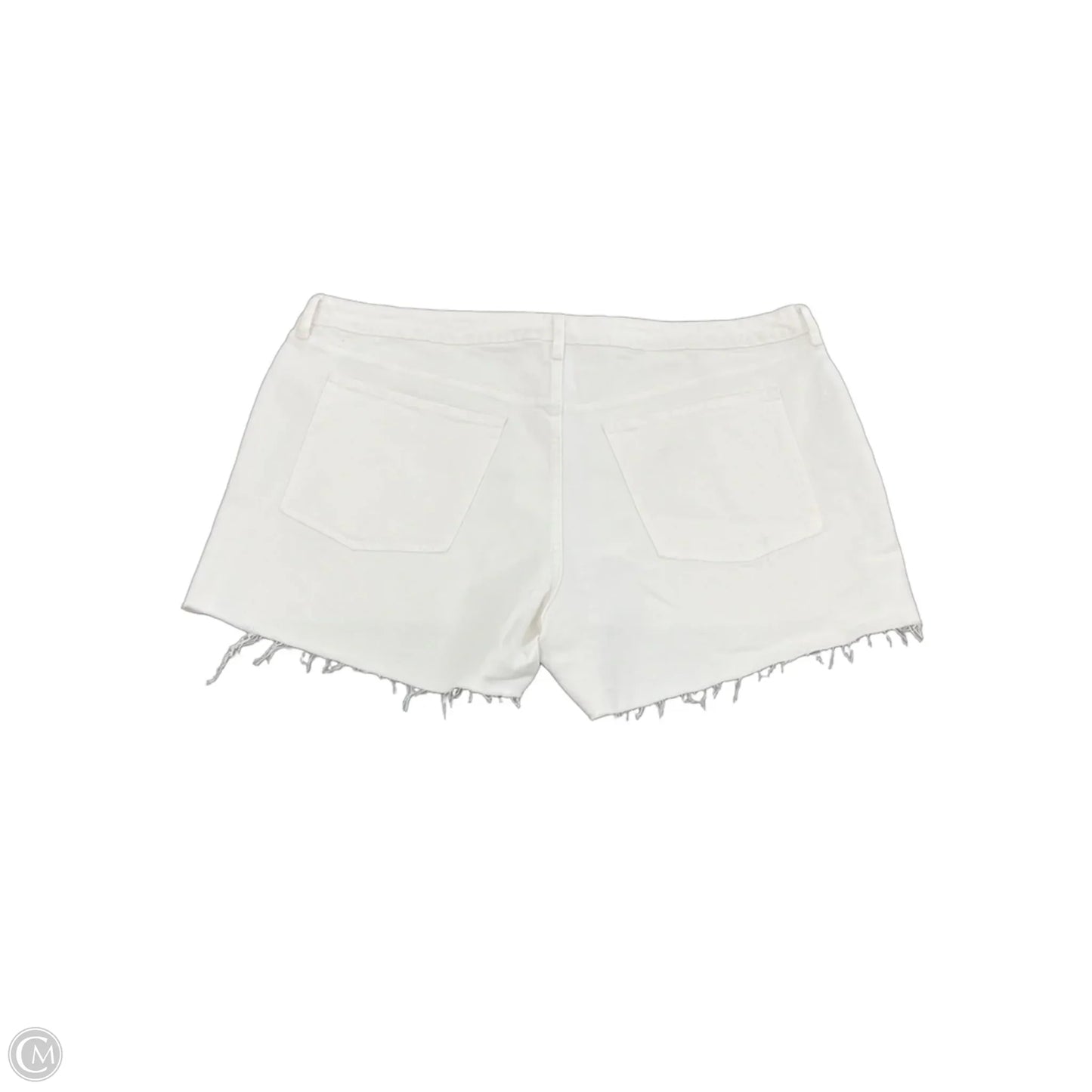 Shorts By Old Navy In White Denim, Size: 24
