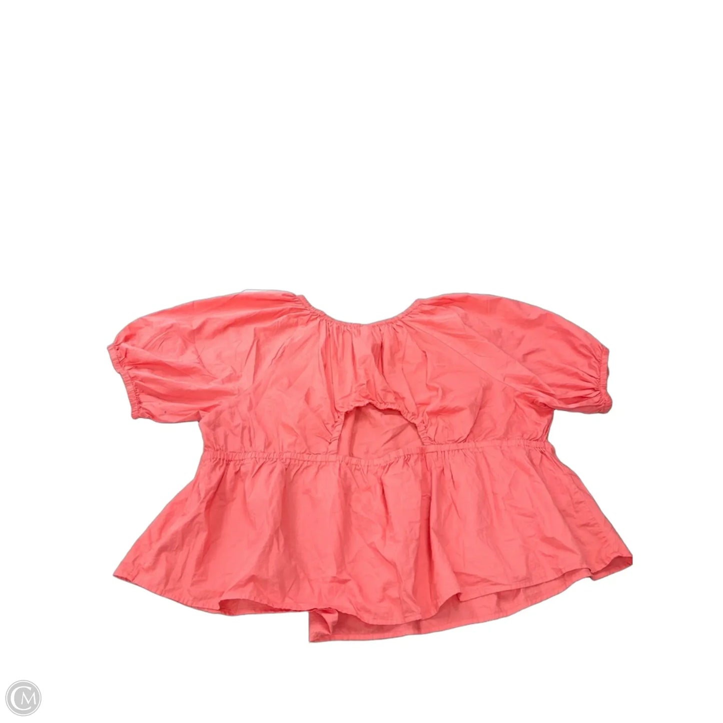 Top Short Sleeve By Old Navy In Coral, Size: 3x