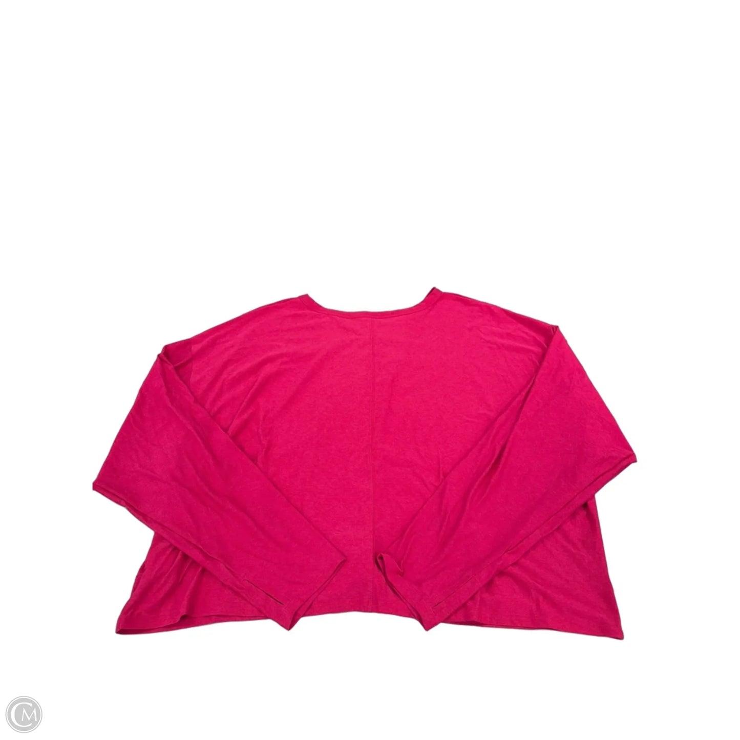 Athletic Top Long Sleeve Collar By Old Navy In Pink, Size: Xxl