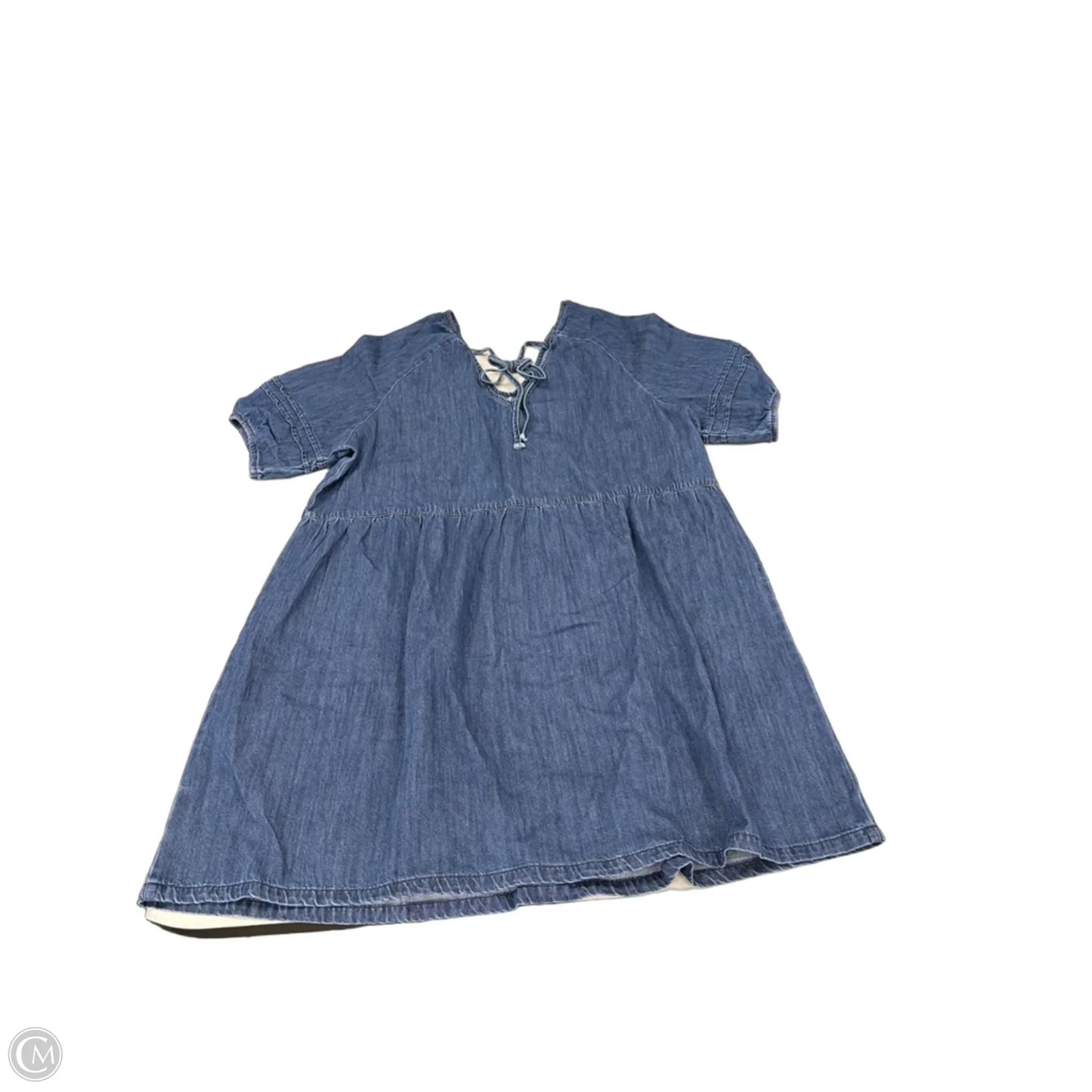 Dress Casual Midi By Dokotoo In Blue Denim, Size: 2x