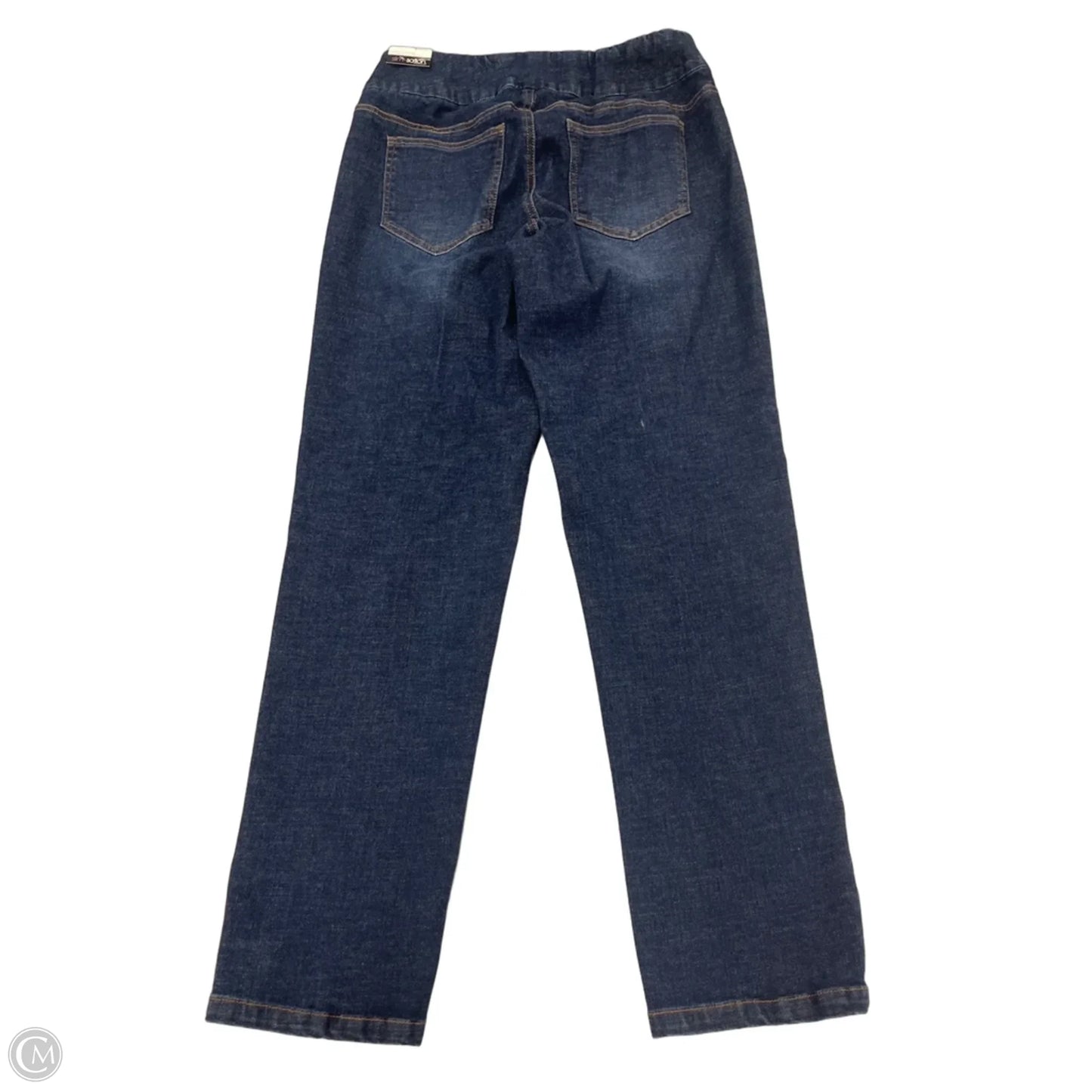 Jeans Flared By Multiples In Blue Denim, Size: 6