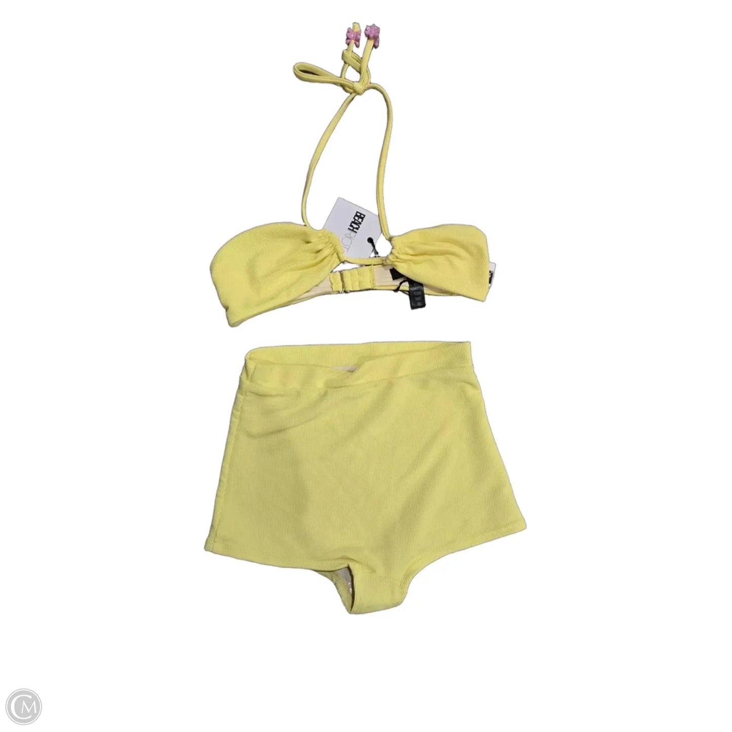 Swimsuit 2pc By Beach Riot In Yellow, Size: M
