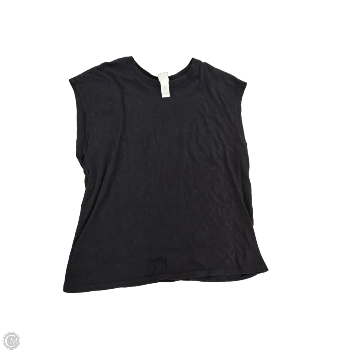 Top Sleeveless By H&m In Black, Size: Xs