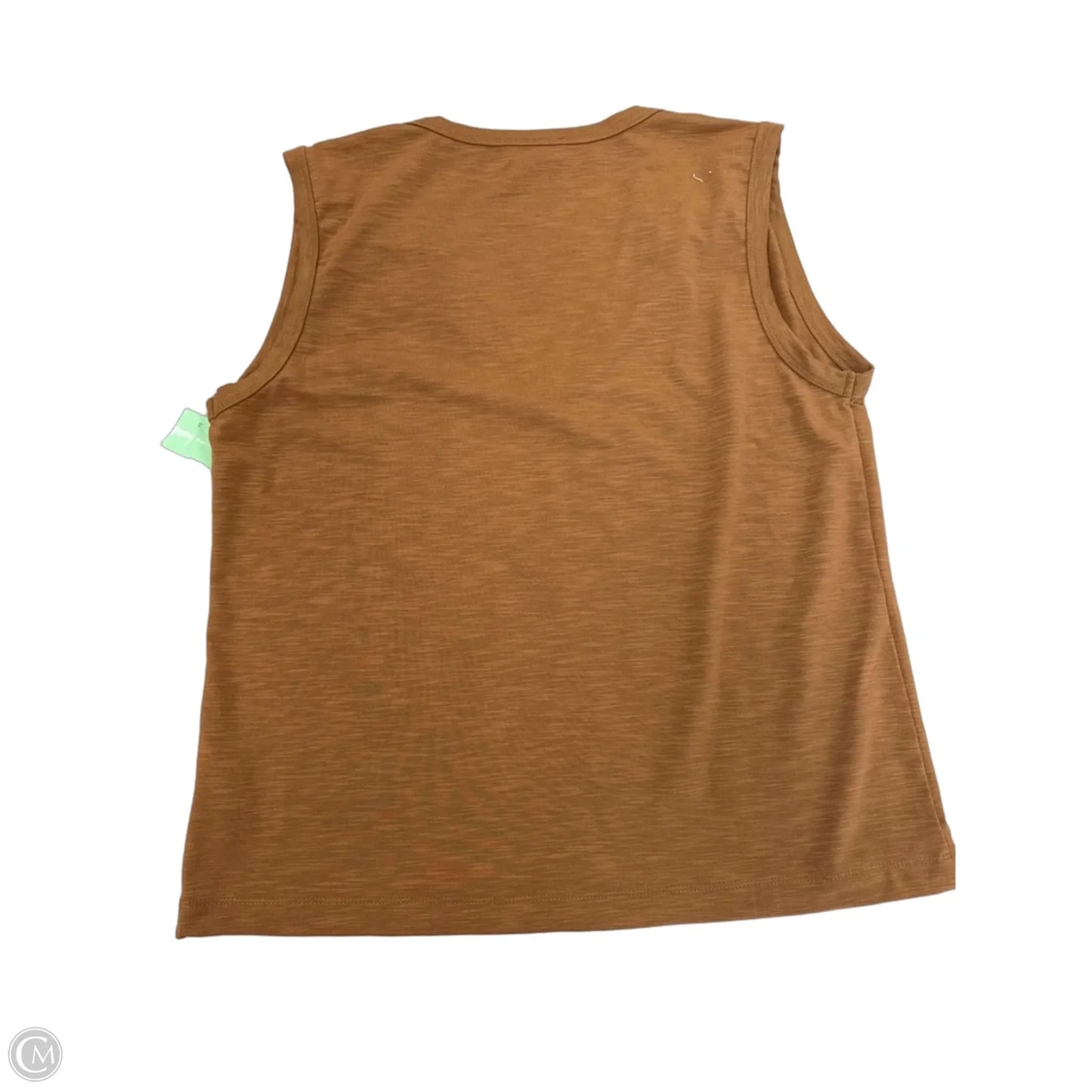 Top Sleeveless Basic By Evereve In Brown, Size: M