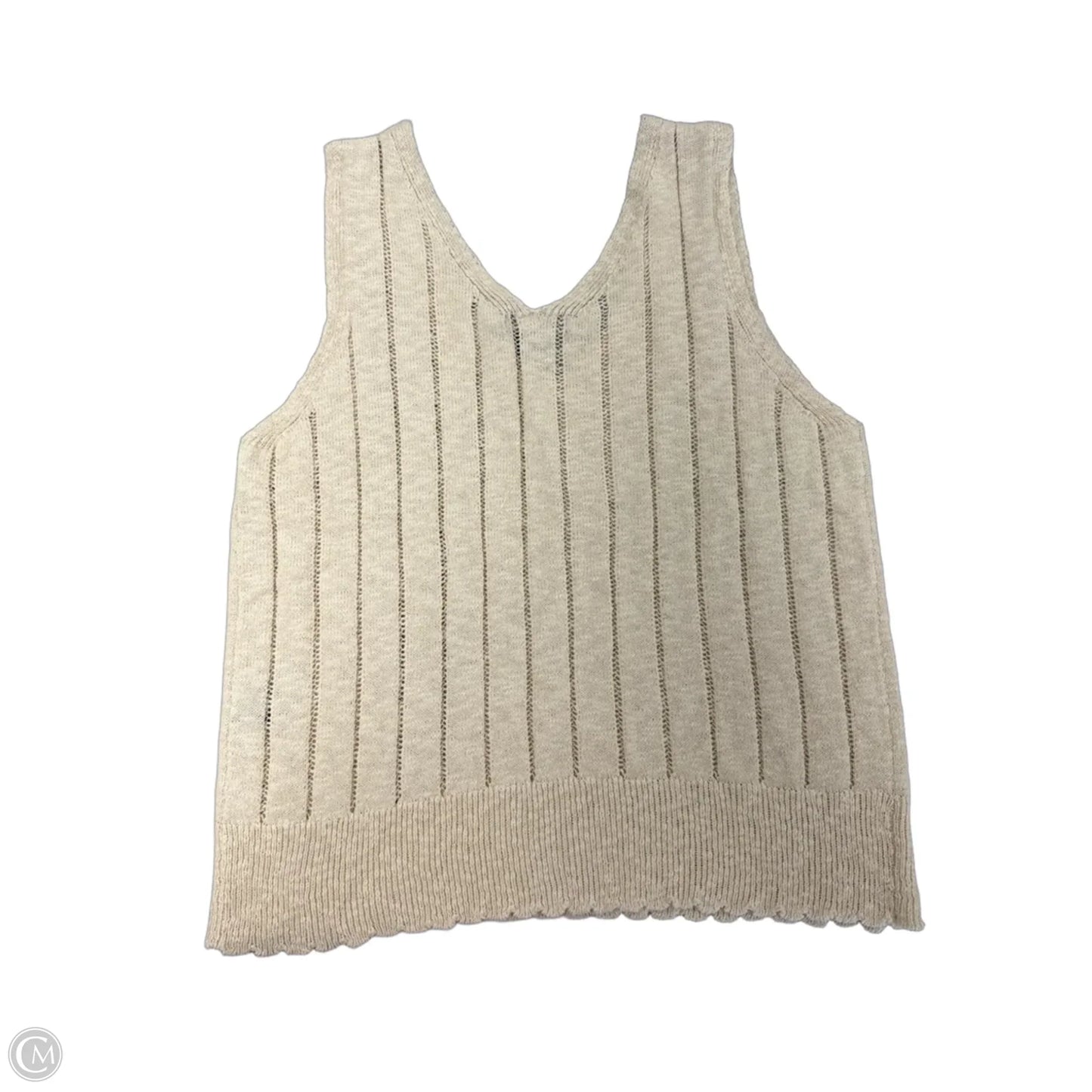 Top Sleeveless By Sanctuary In Cream, Size: L