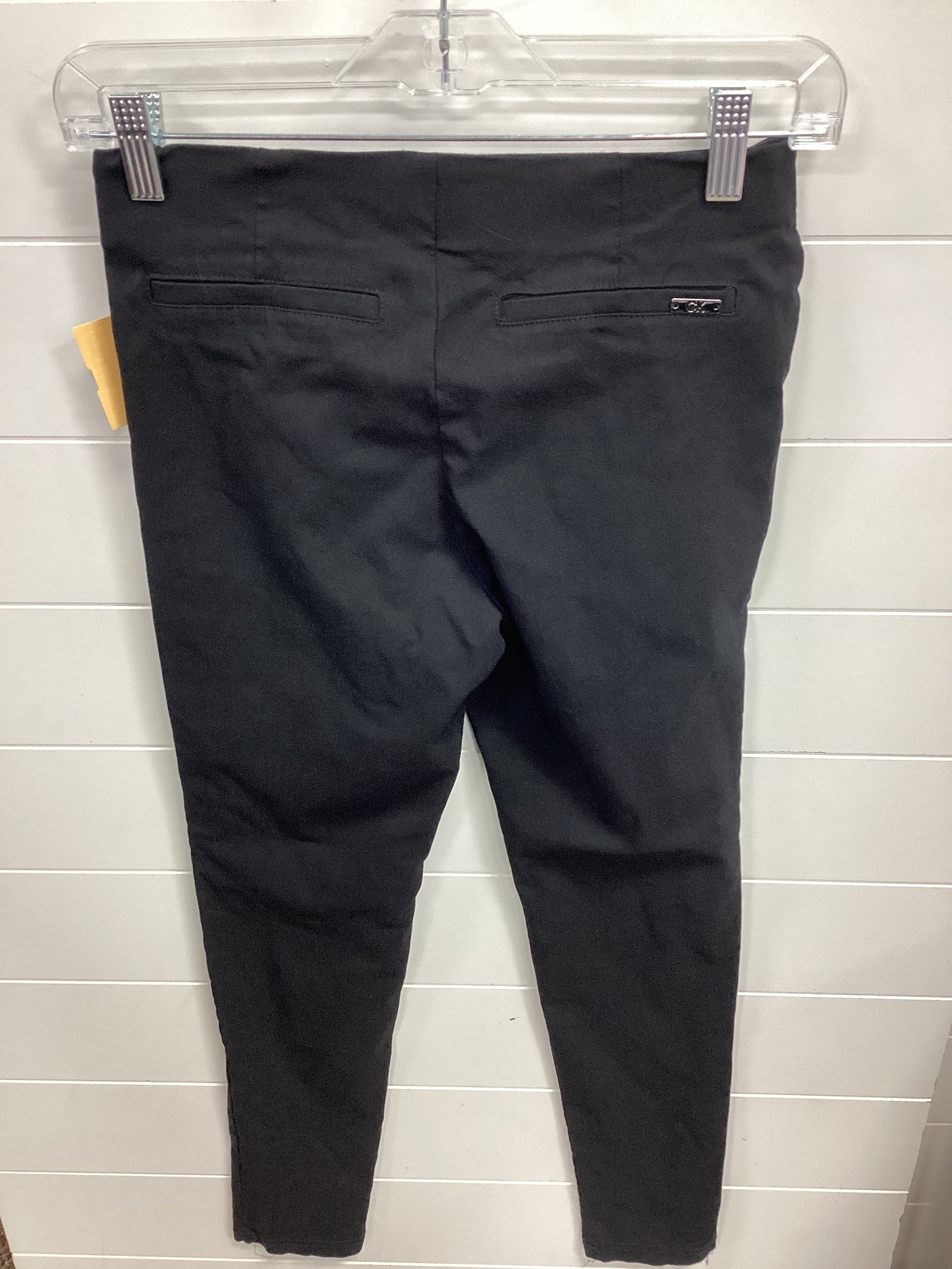 Pants Leggings By Calvin Klein In Black, Size:4