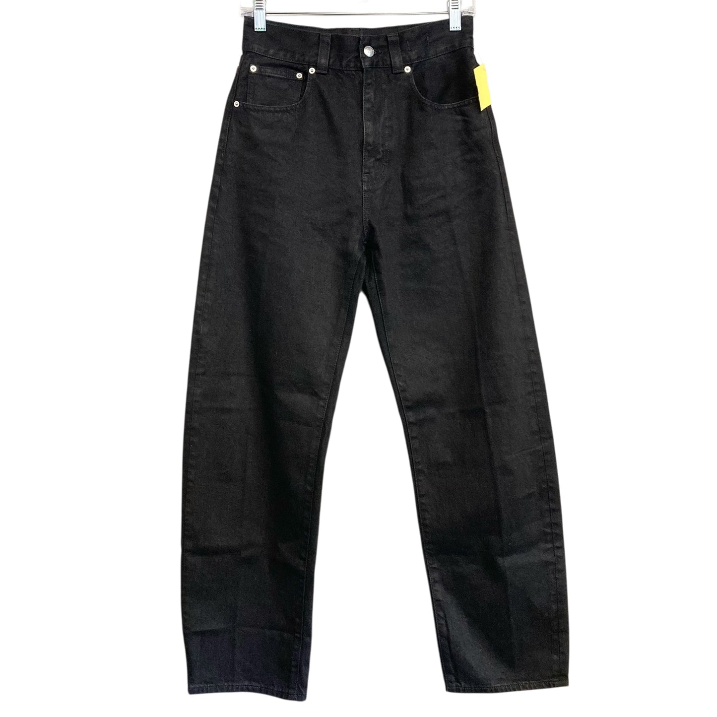 Jeans Straight By Madewell In Black Denim, Size:2
