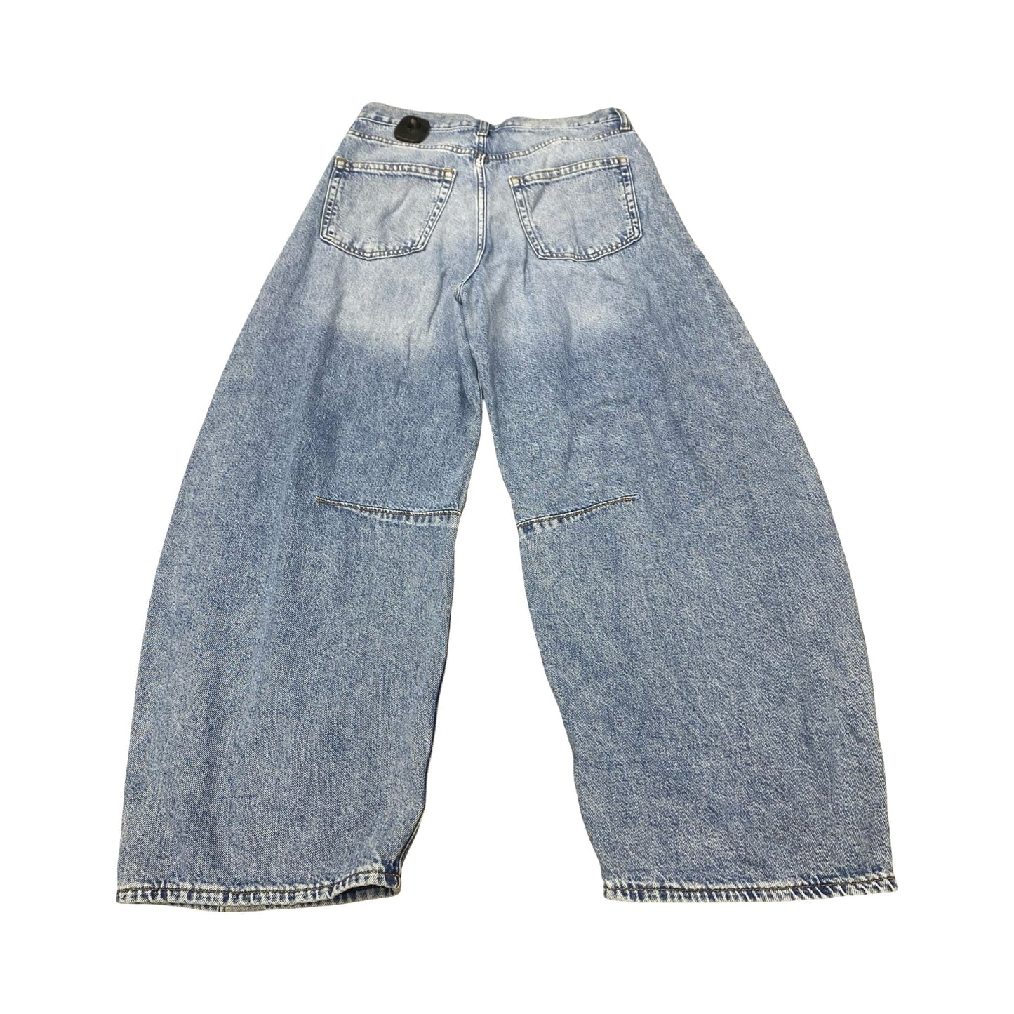 Jeans Wide Leg By Gap In Blue Denim, Size:4