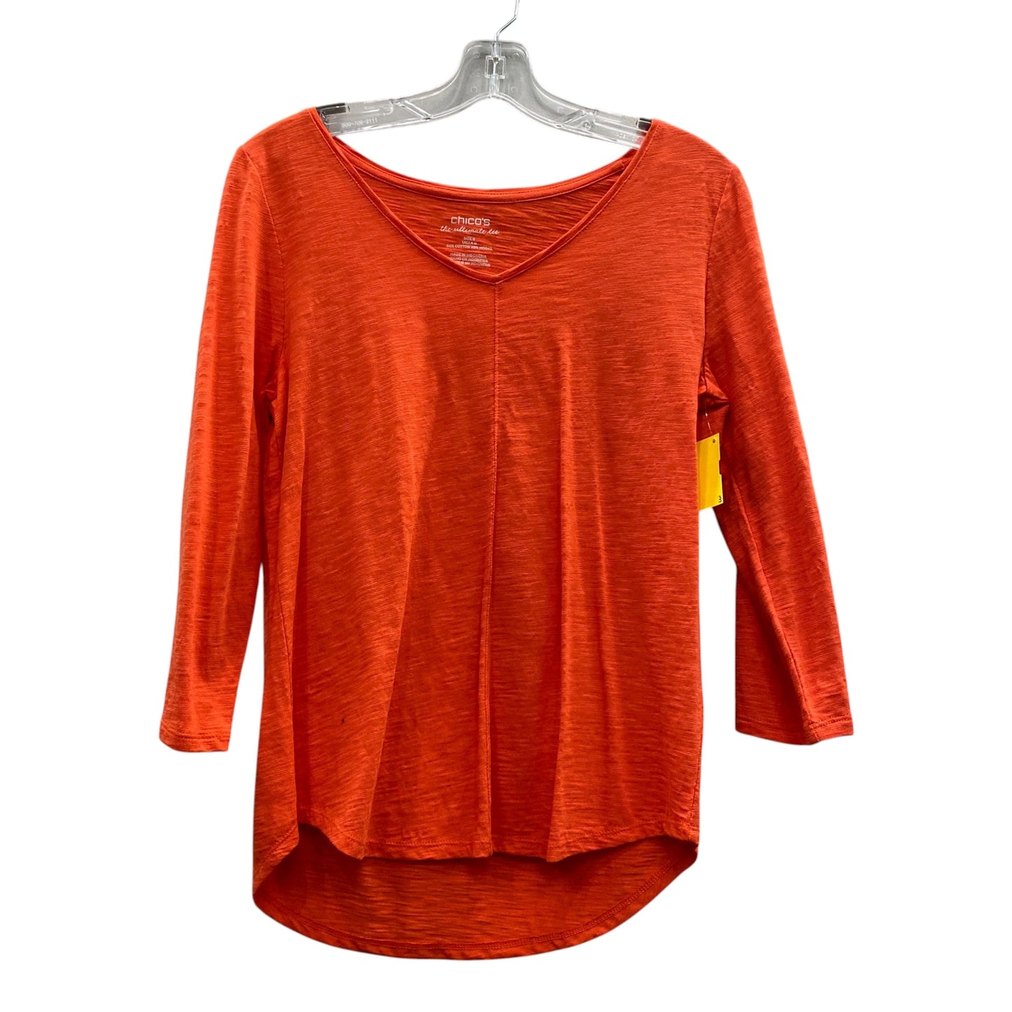 Top Ls By Chicos In Orange, Size:S