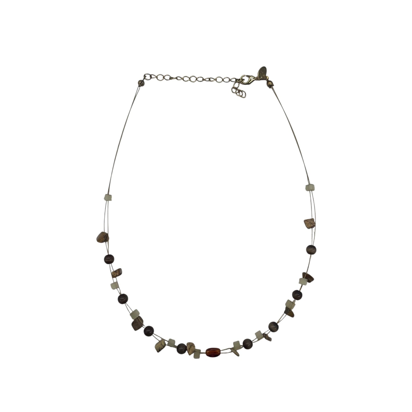 Necklace Statement By Lia Sophia In Brown