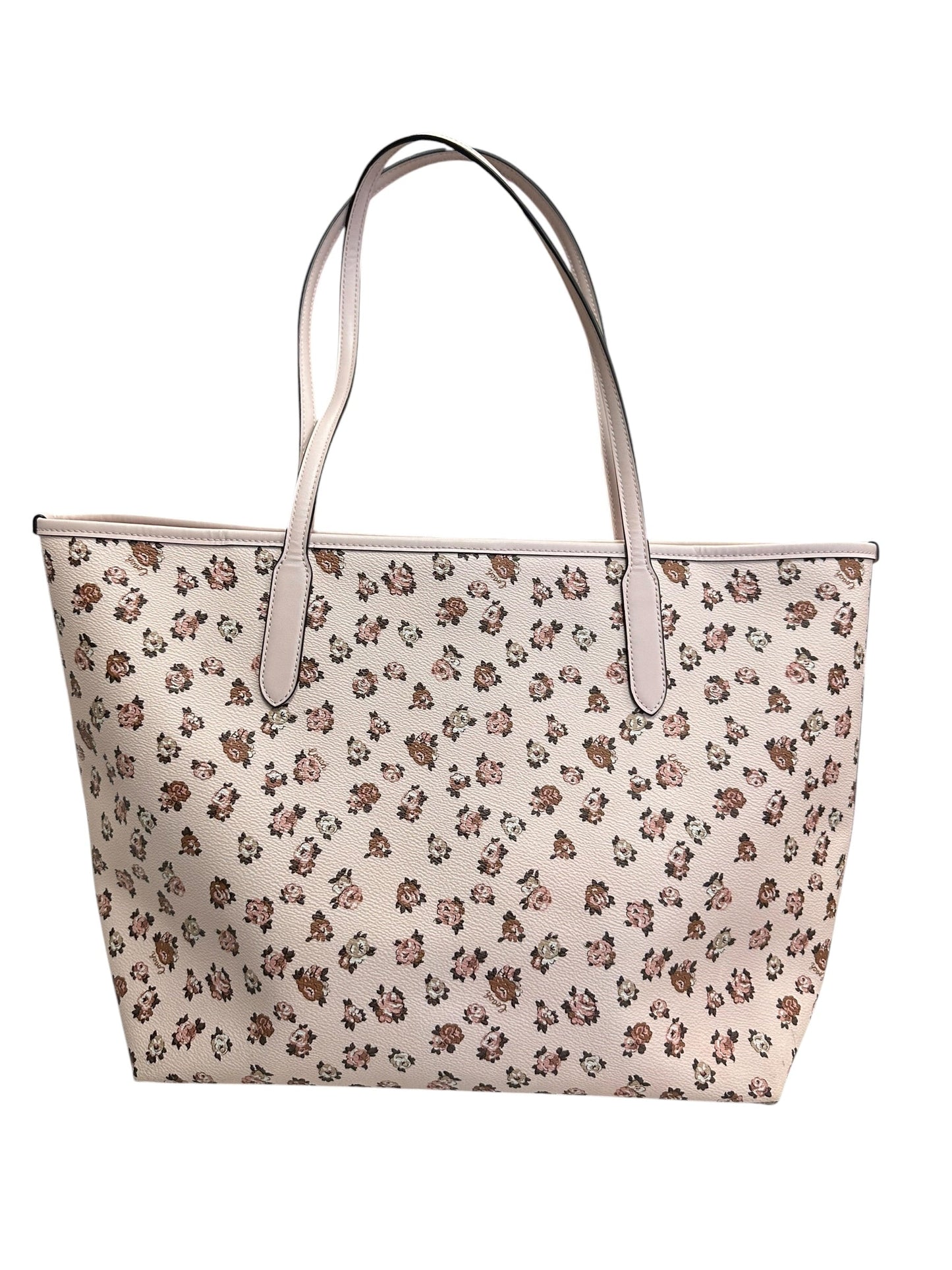 Handbag Designer By Coach In Pink, Size:Large