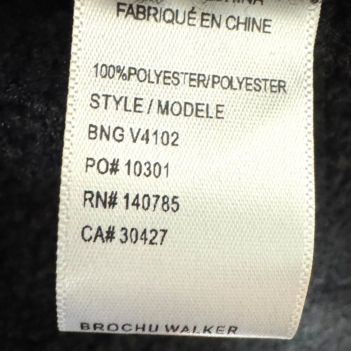 Loredo Vegan Leather & Shearling Vest By Brochu Walker In Black, Size: XS