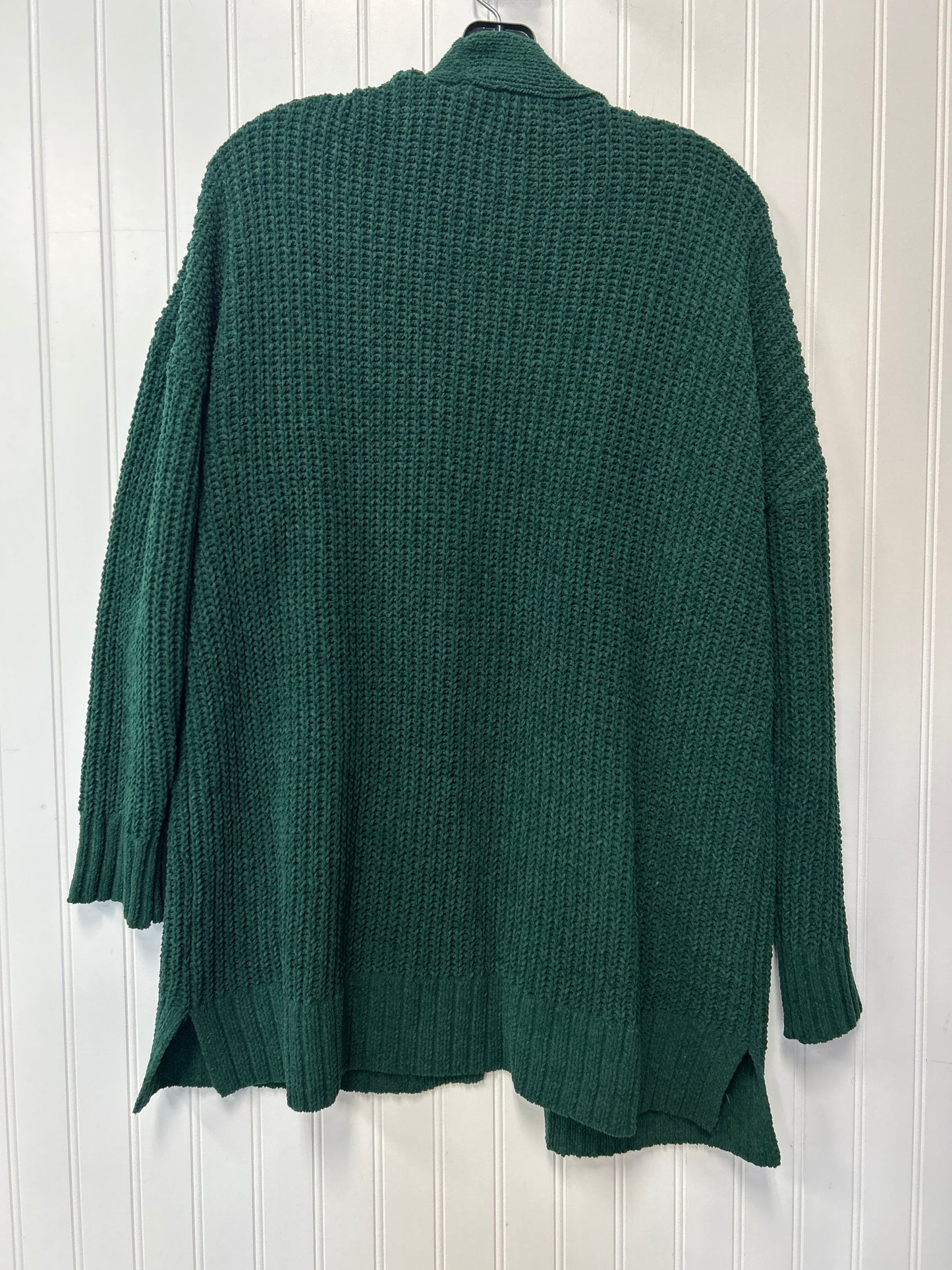 Sweater Cardigan By Maurices In Green, Size:L