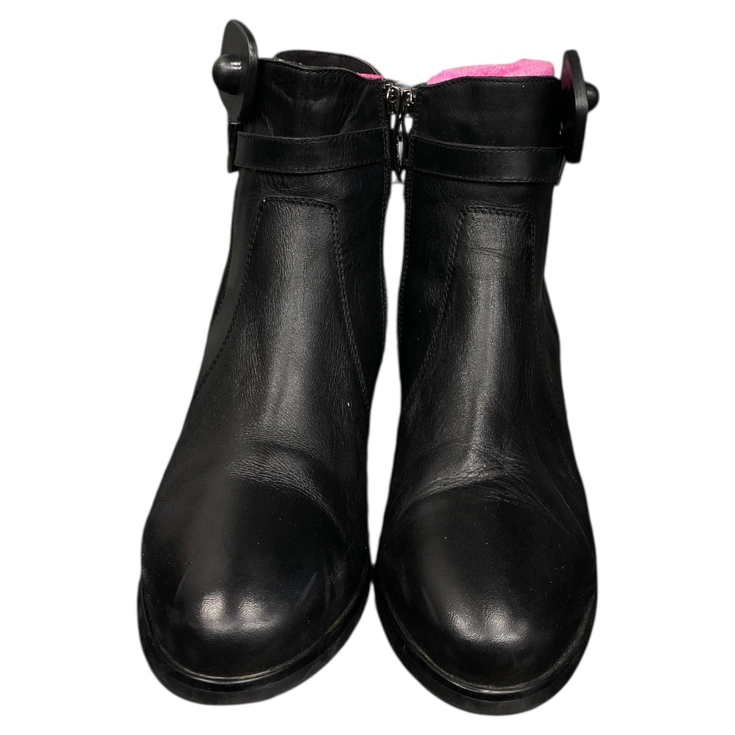 Boots Ankle Heels By AquaDiva In Black, Size:7.5