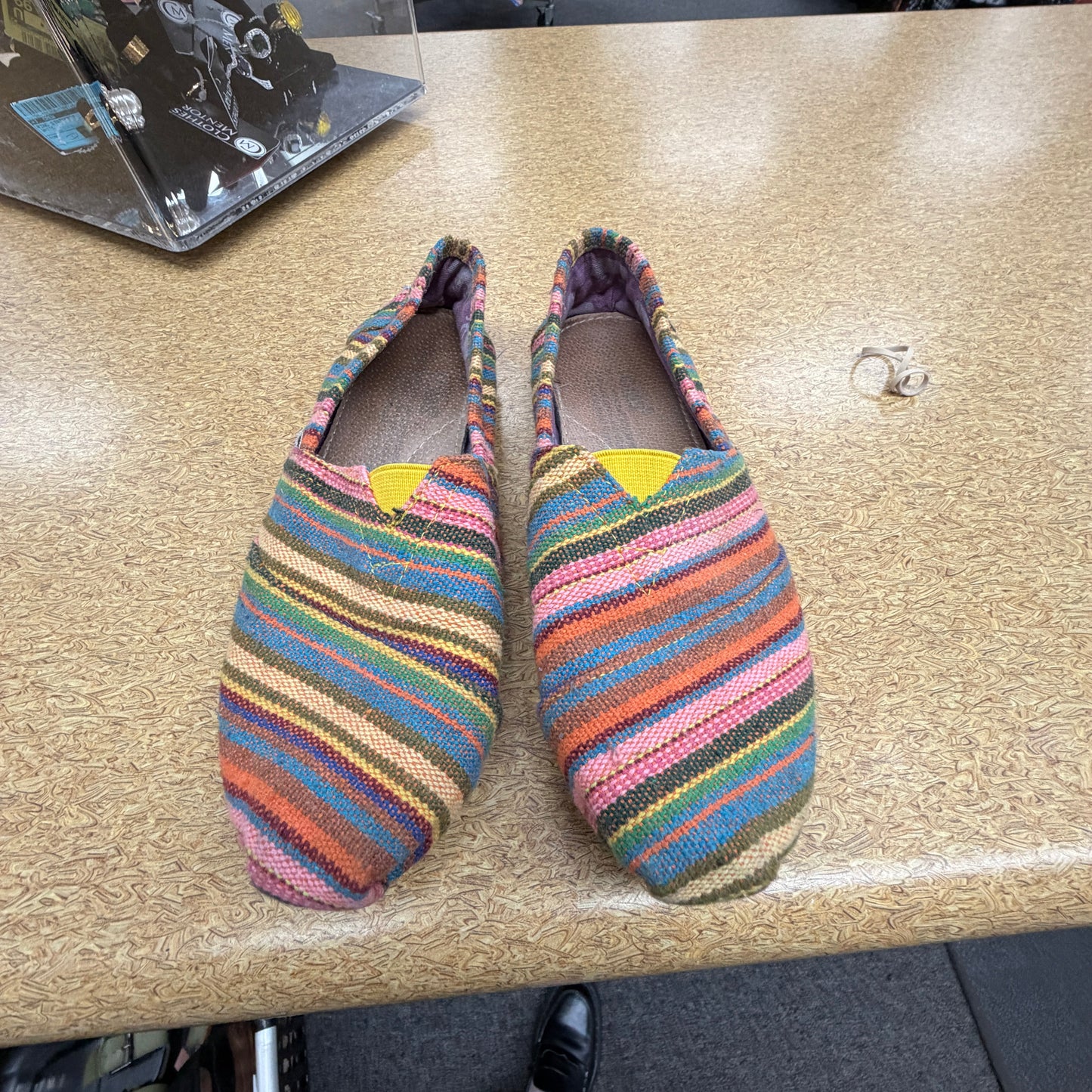 Shoes Flats By Toms In Multi, Size:9