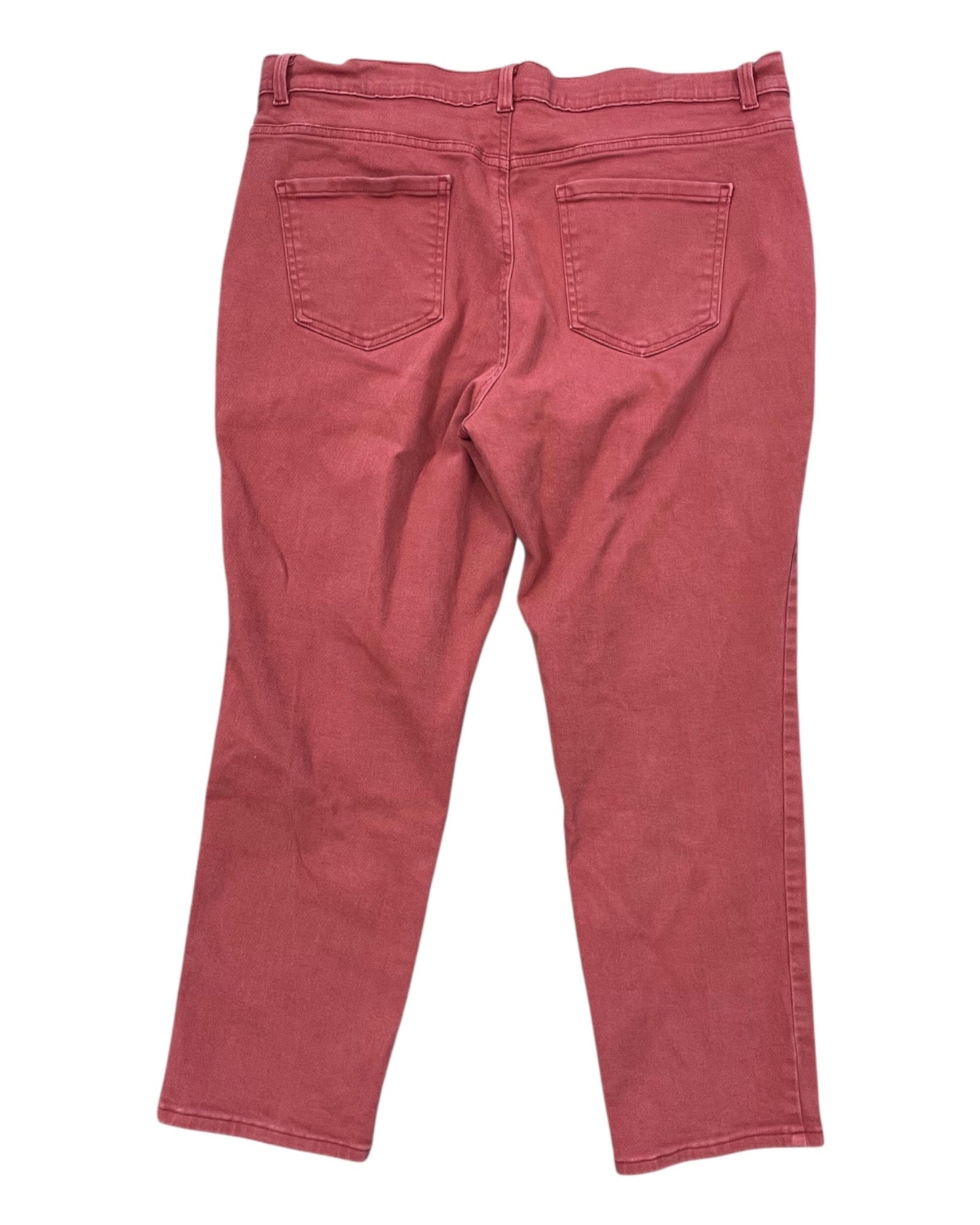 Pants Chinos & Khakis By Gloria Vanderbilt In Orange, Size:1X