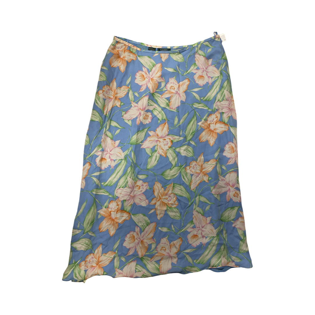 Skirt Maxi By Lauren By Ralph Lauren In Multi, Size:16