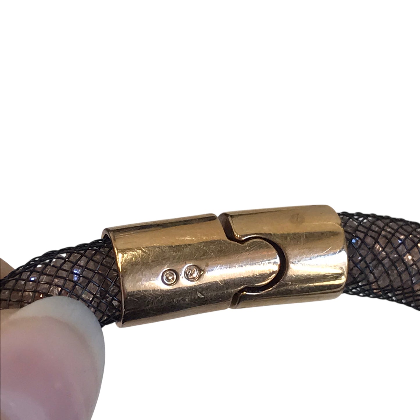 Necklace Designer By Swarovski In Brown