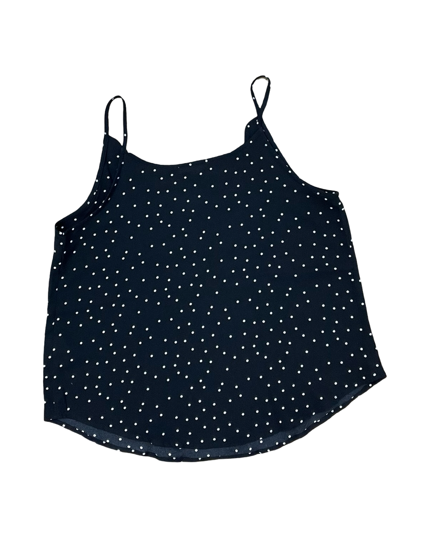 Top Sleeveless By E&M In Black & White, Size:M