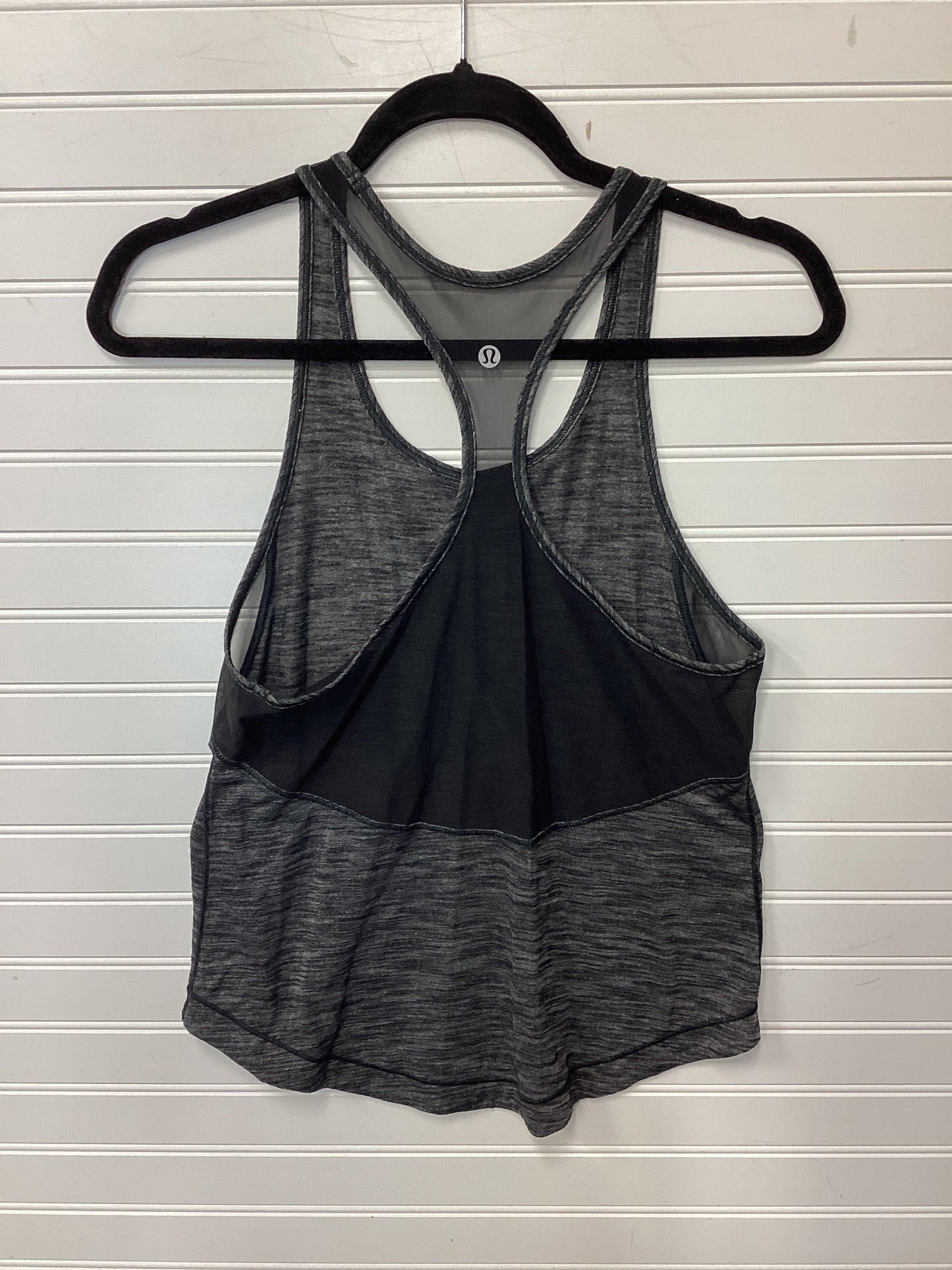 Athletic Tank Top By Lululemon In Grey, Size:S