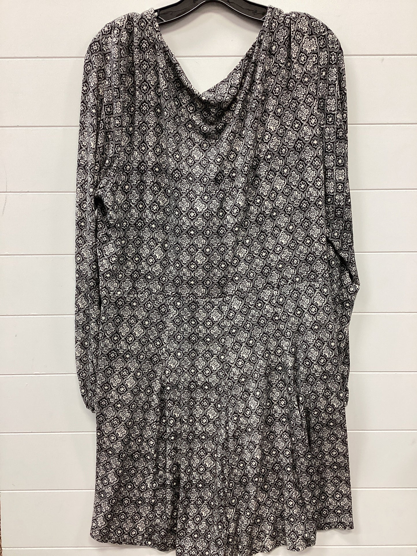 Dress Casual Midi By American Eagle In Brown, Size:1X