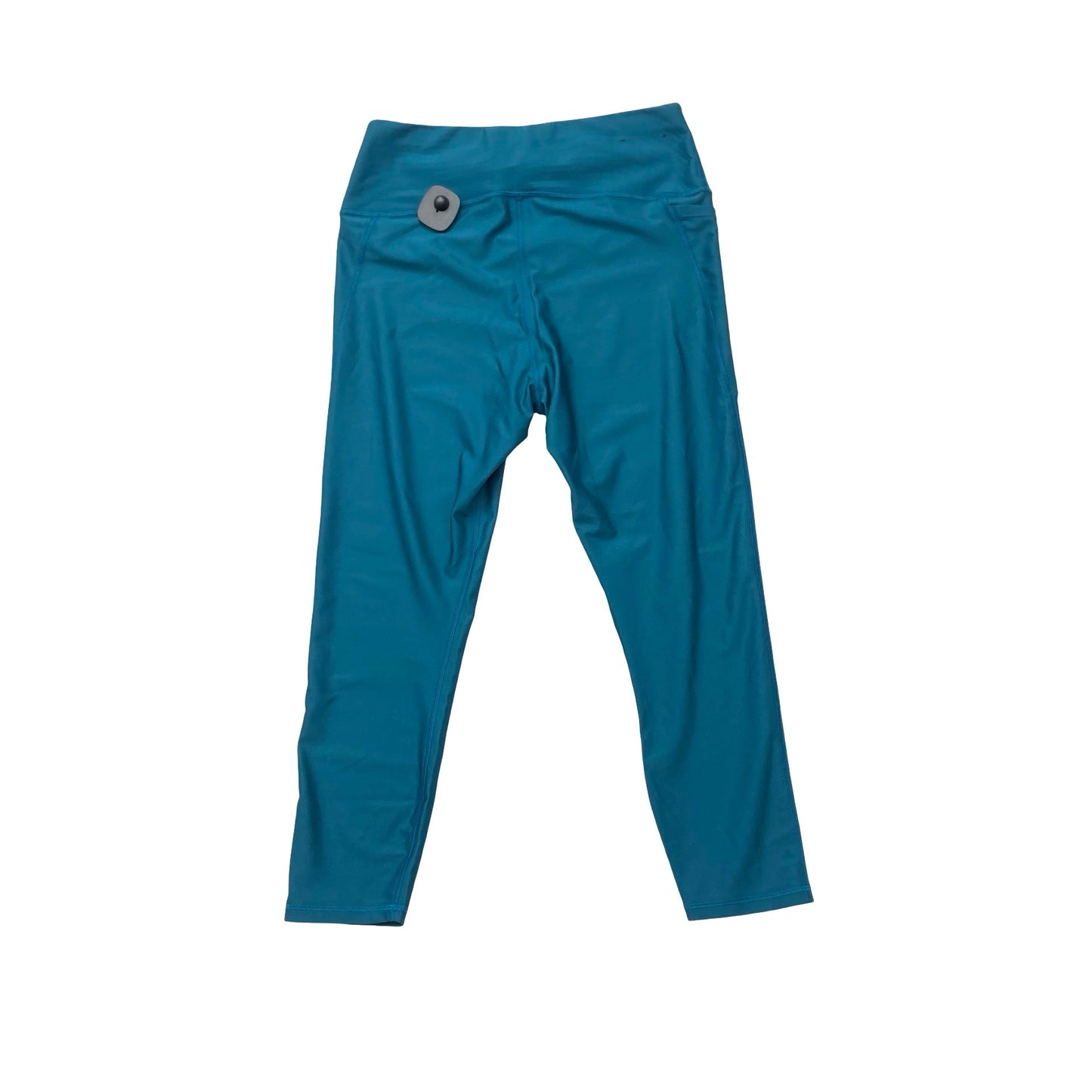 Athletic Leggings By Under Armour In Green, Size:1X