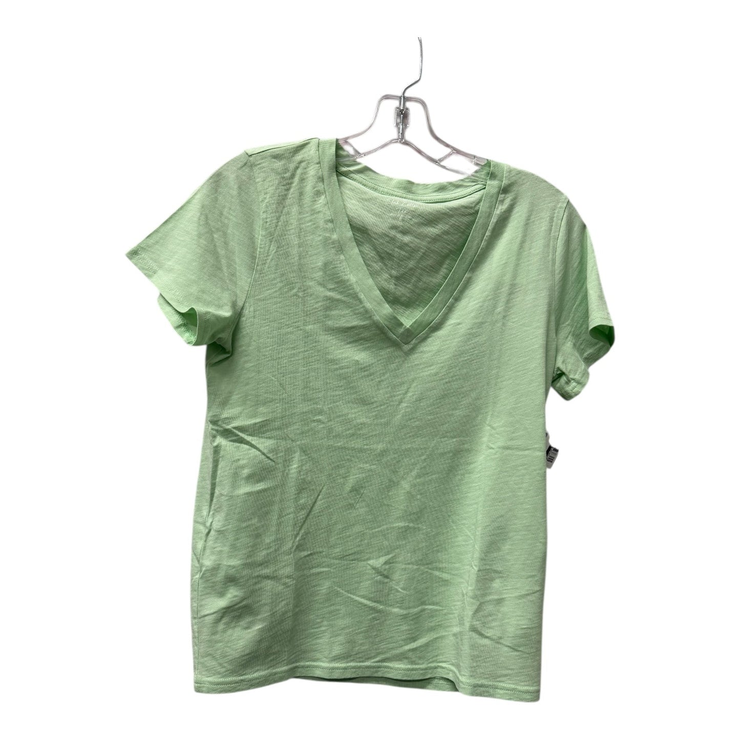 Top Ss Basic By J. Crew In Green, Size:S
