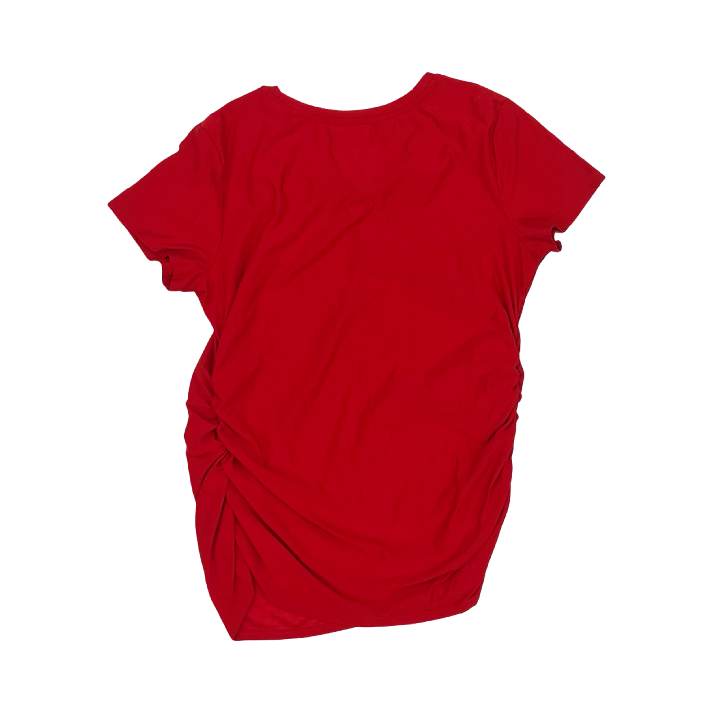 Mat Top Ss By Time And Tru In Red, Size:L