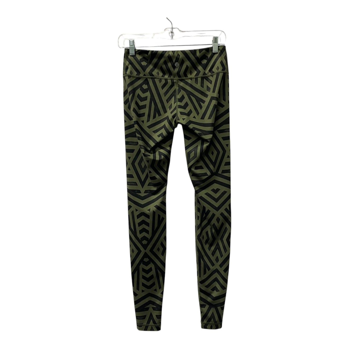 Athletic Leggings By Lululemon In Green, Size:6